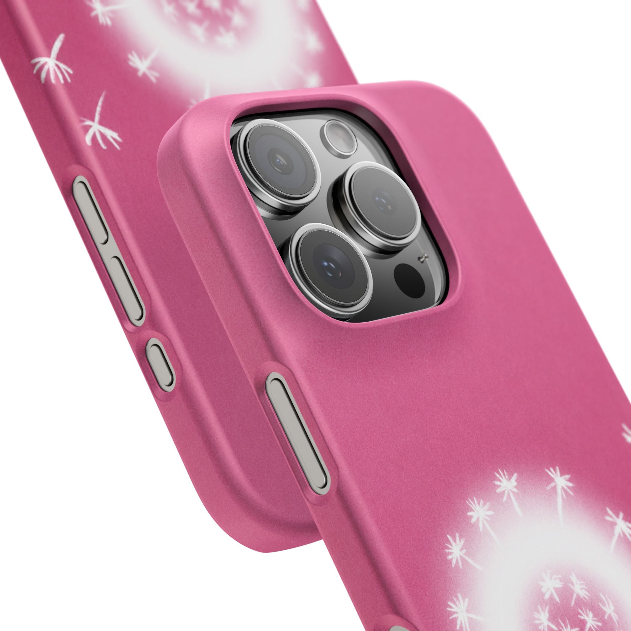 Pink Dandelion Phone Case