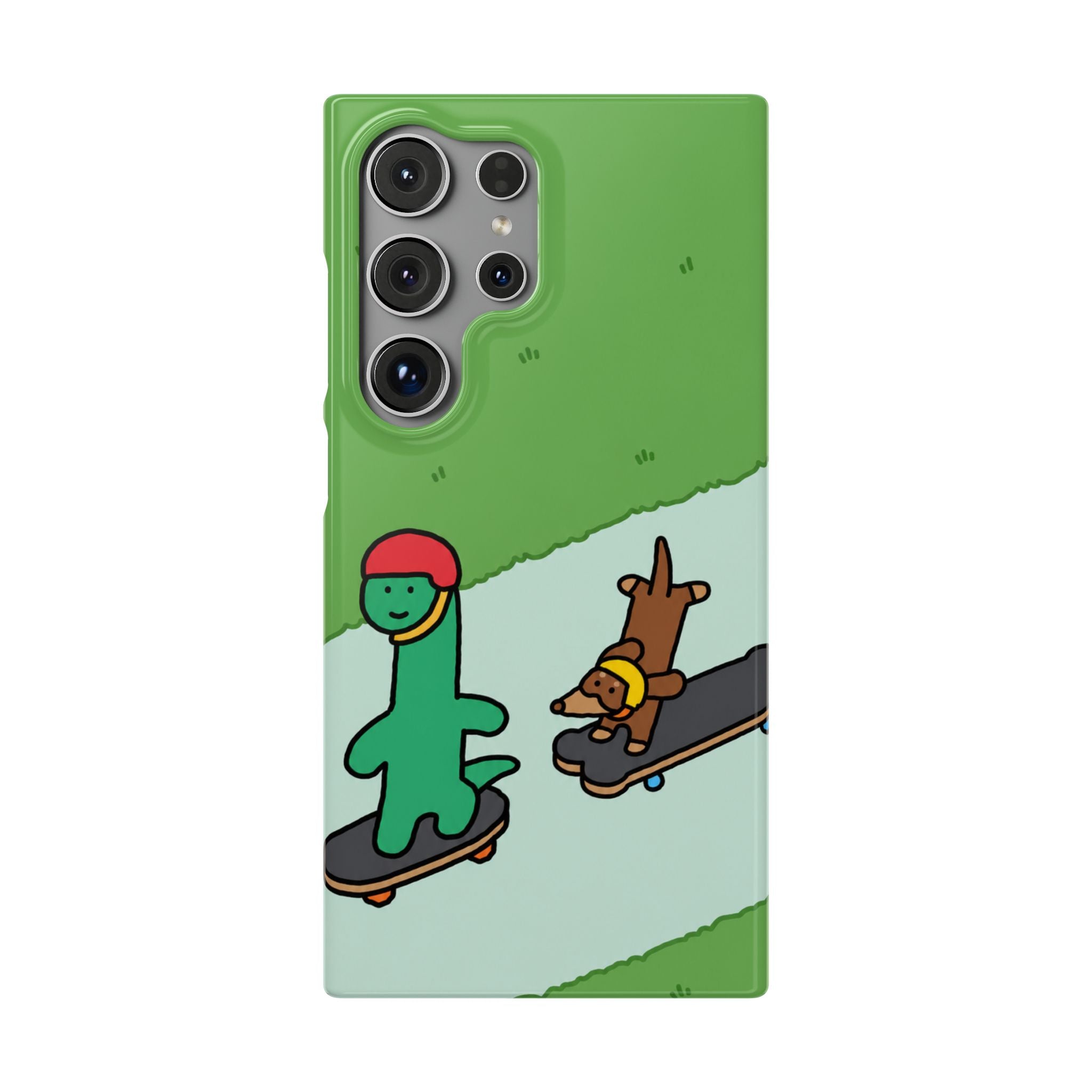 Skater Dino Phone Case