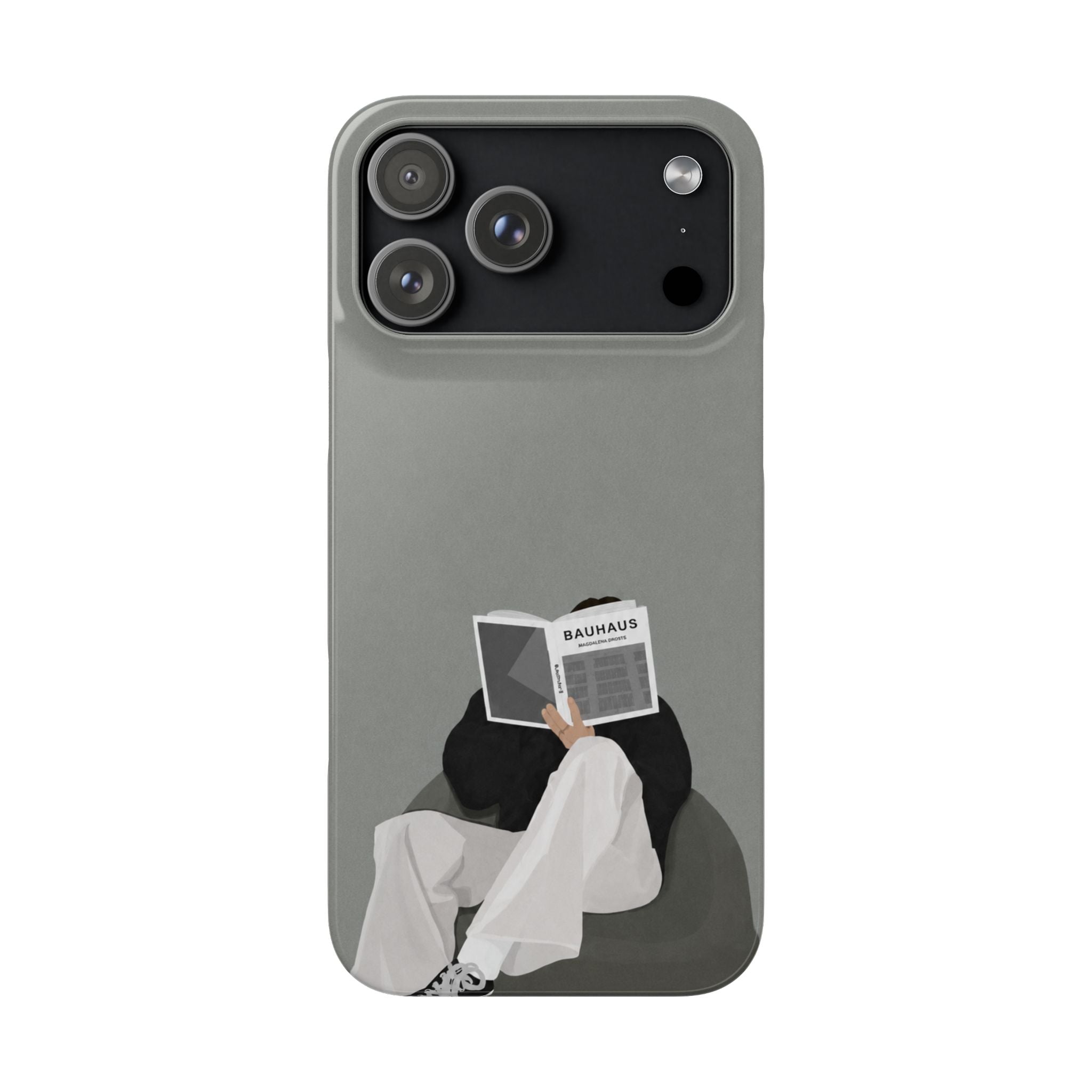 Quiet Pages – Minimalist Aesthetic Phone Case
