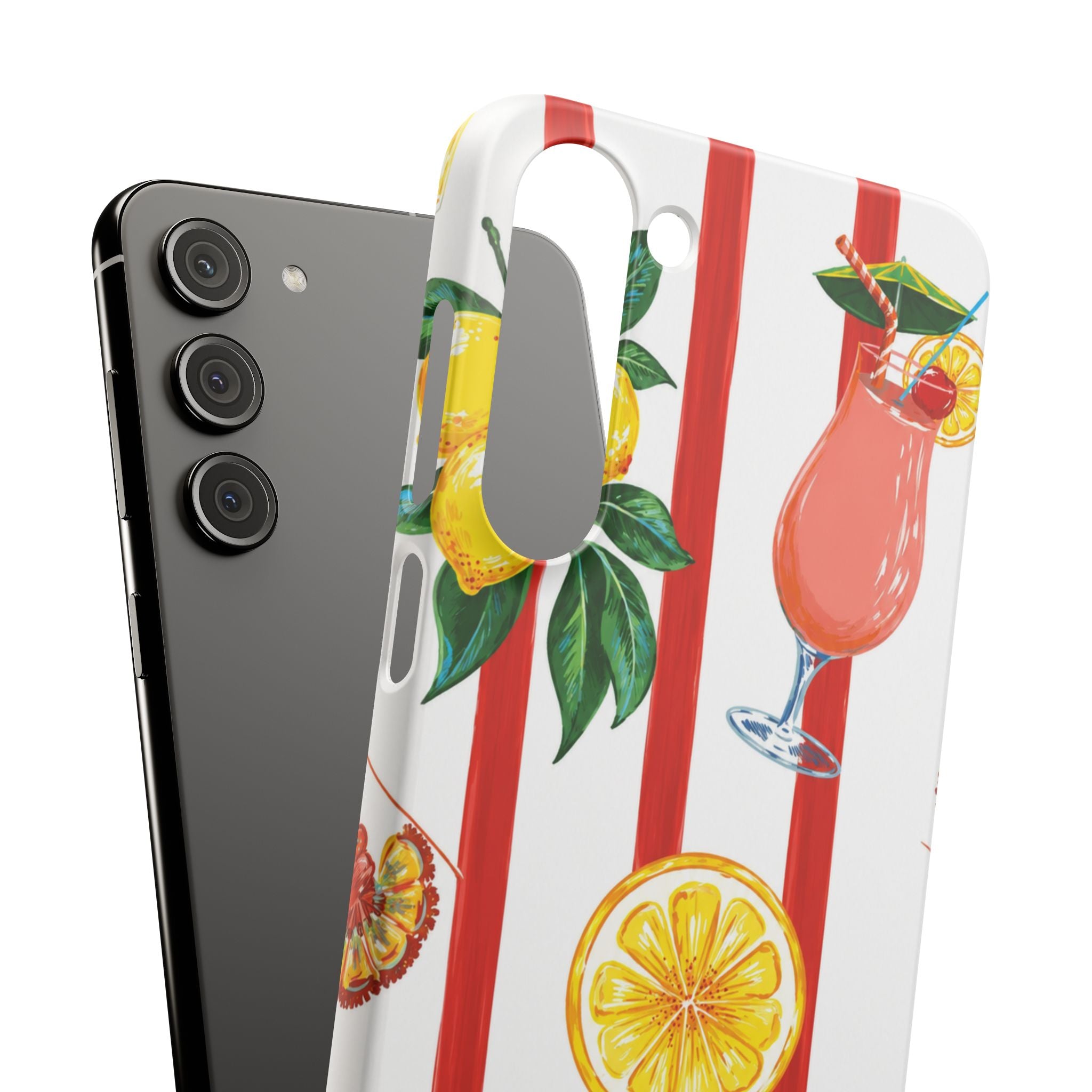Lemon Coast – Summer Citrus Phone Case