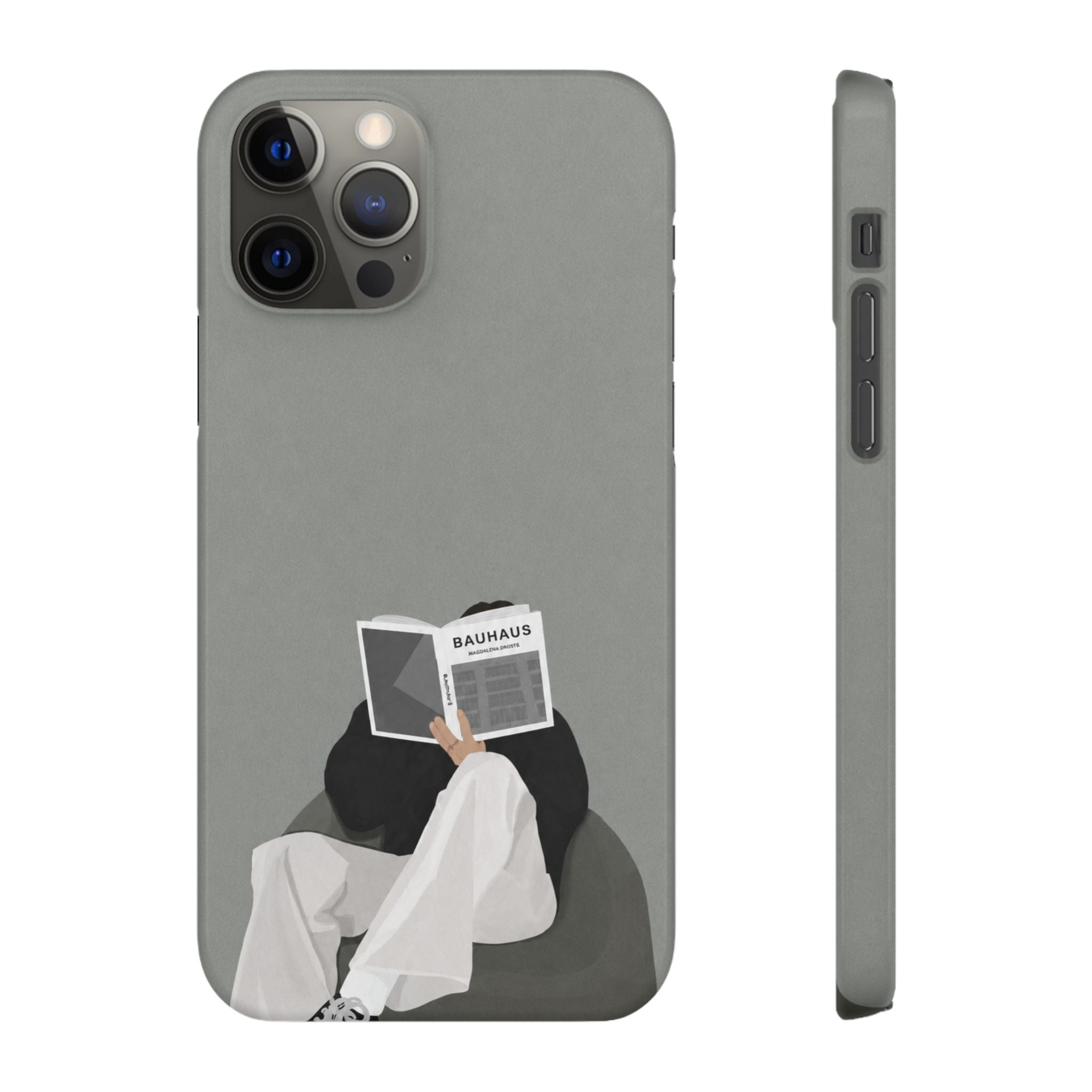 Quiet Pages – Minimalist Aesthetic Phone Case