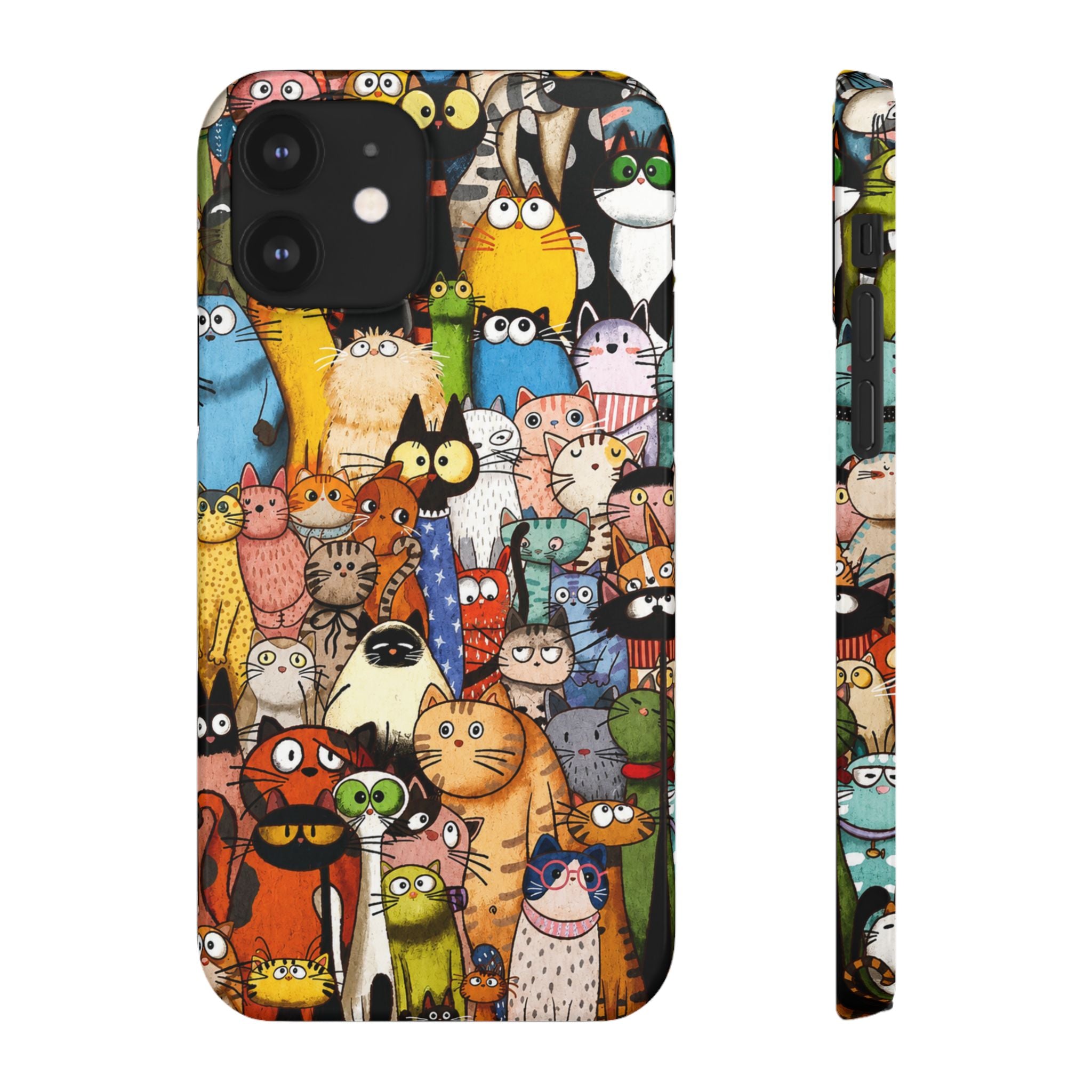 Cute Cat Pattern Phone Case