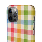 Pastel Plaid Phone Case