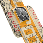 Retro Cassette Floral Phone Case
