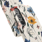 Wildflower Sketch Phone Case