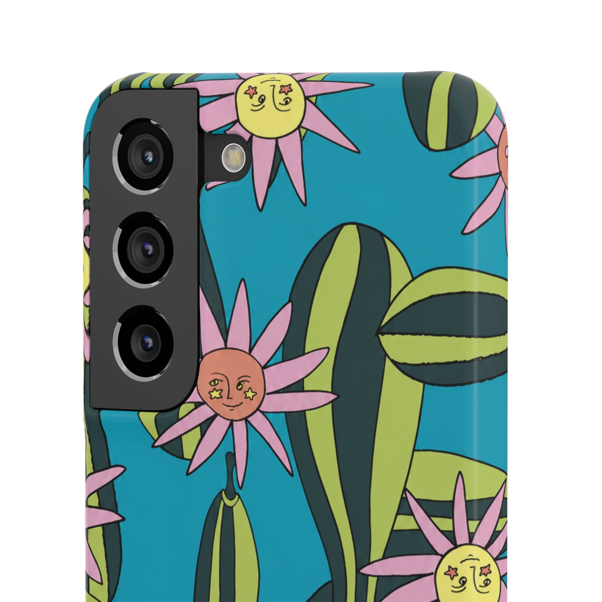 Whimsical Floral Garden Phone Case