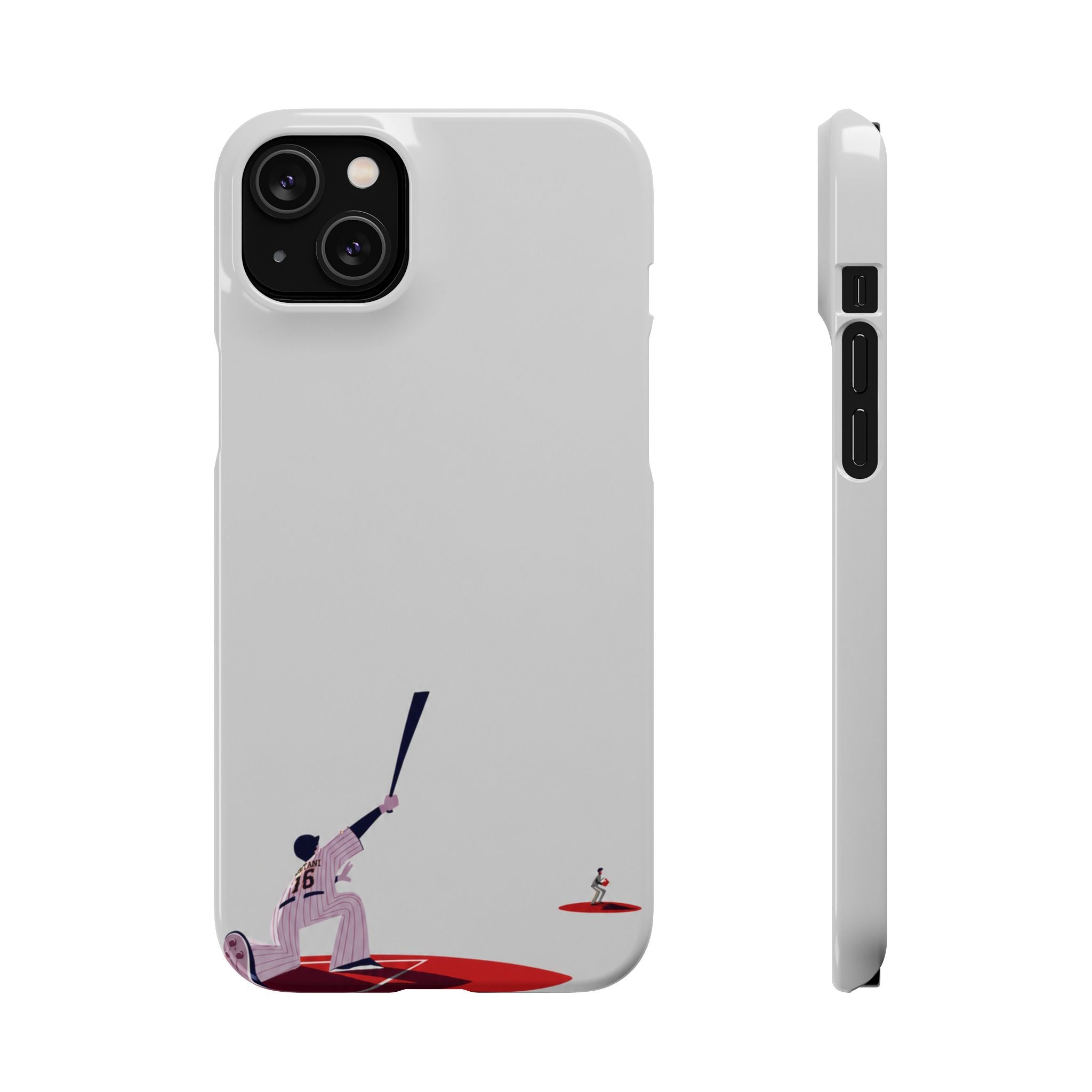 Baseball Swing Art Phone Case