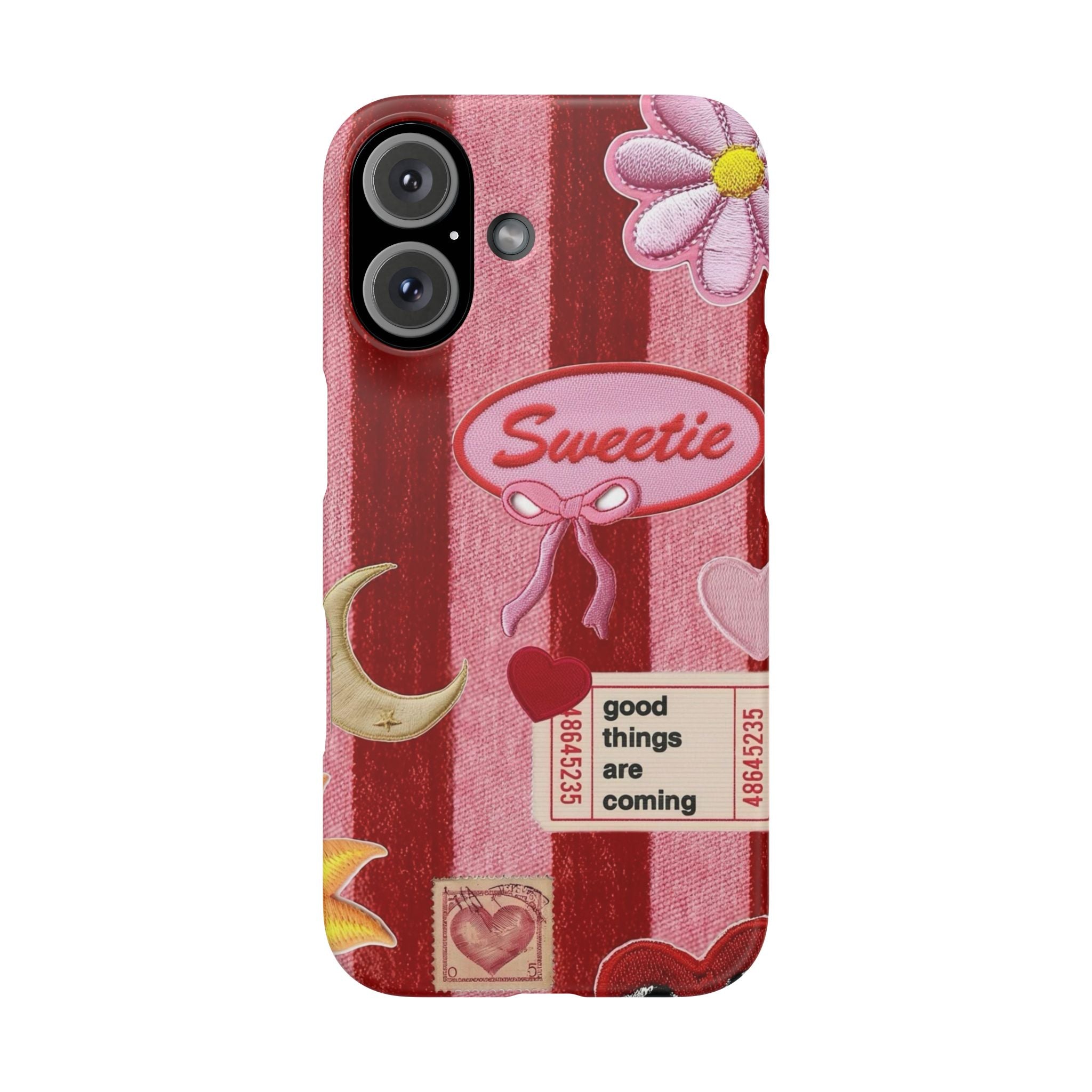 Coquette Patch Phone Case