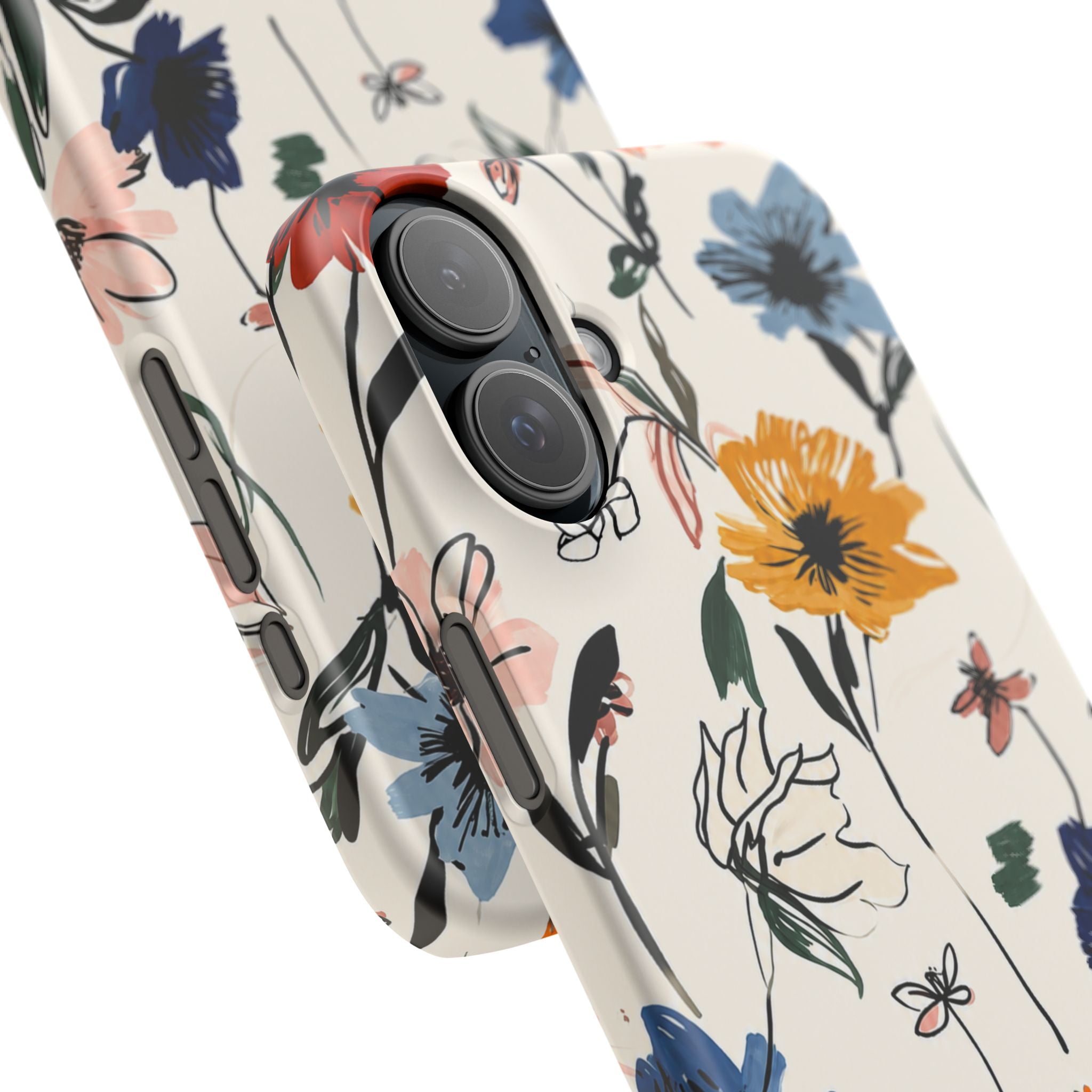 Wildflower Sketch Phone Case
