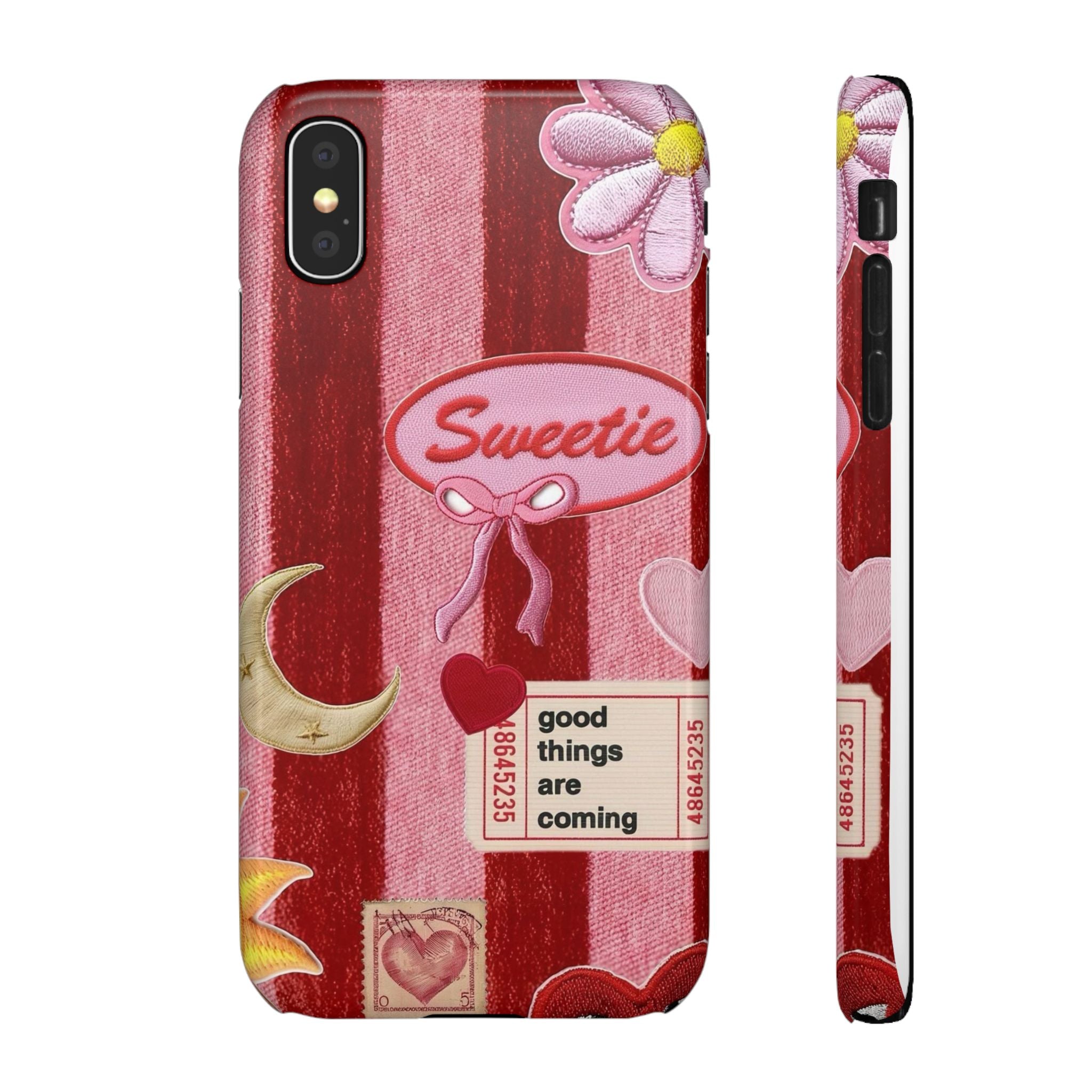 Coquette Patch Phone Case