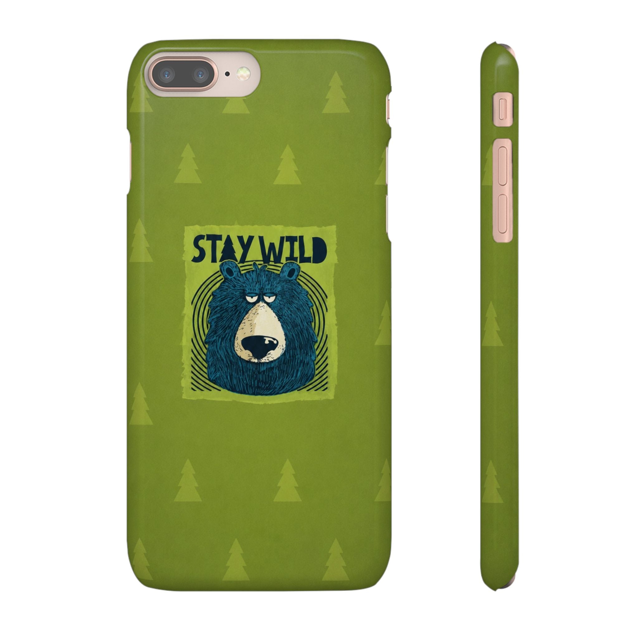 Stay Wild Bear Phone Case