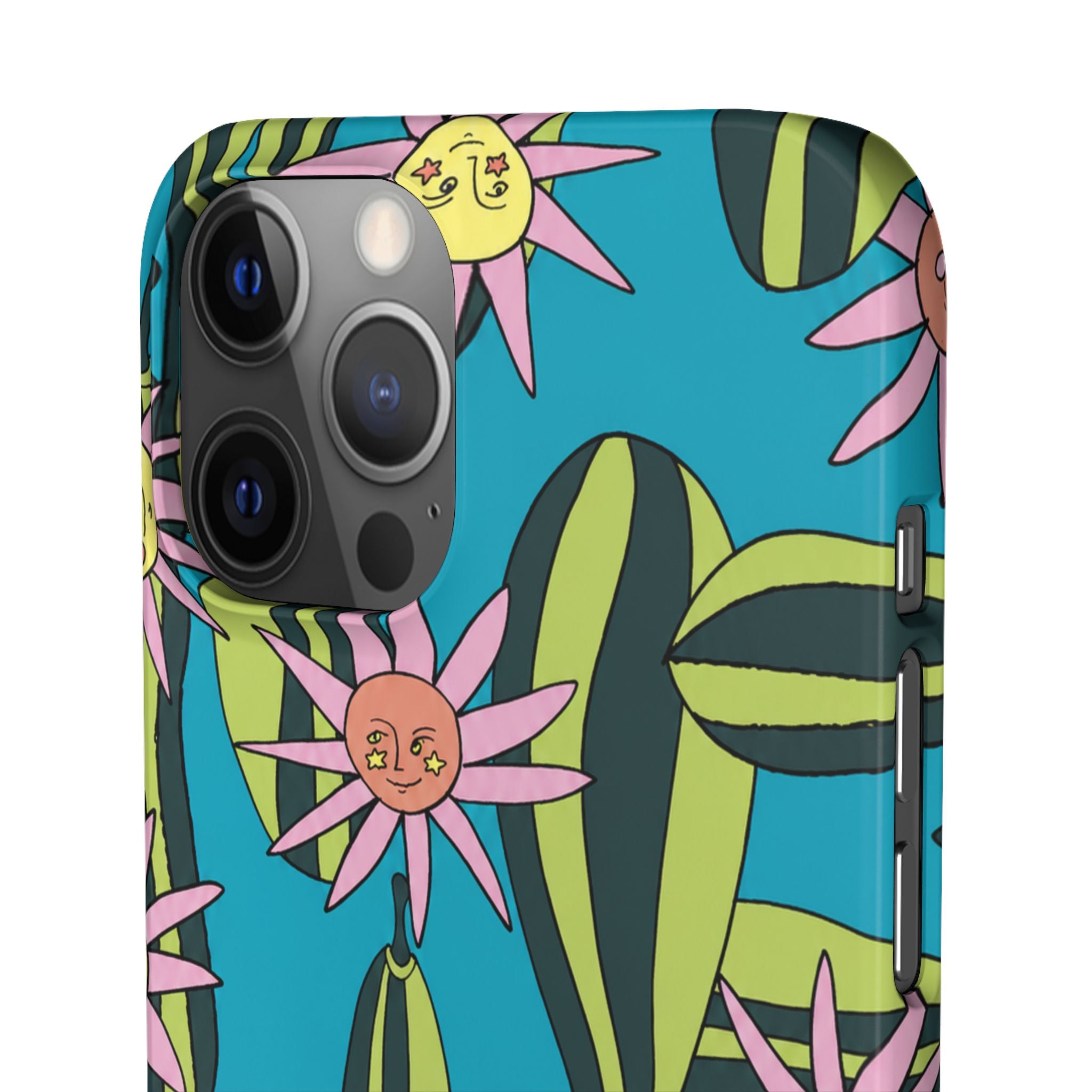 Whimsical Floral Garden Phone Case