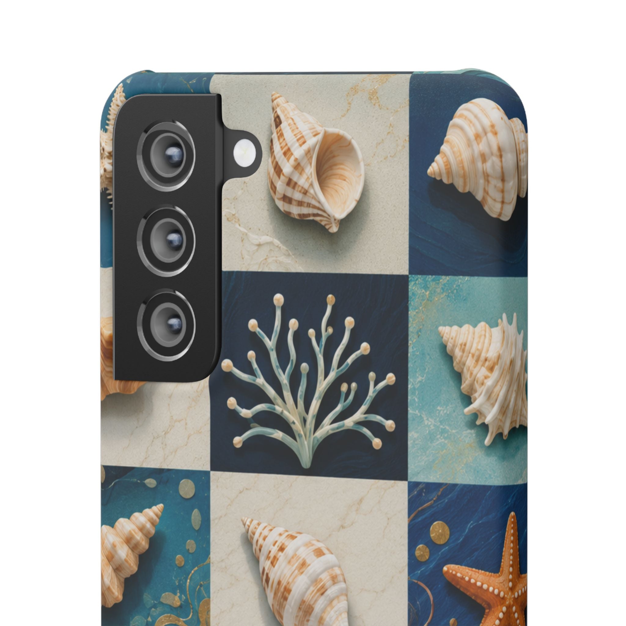 Coastal Seashell Mosaic Phone Case
