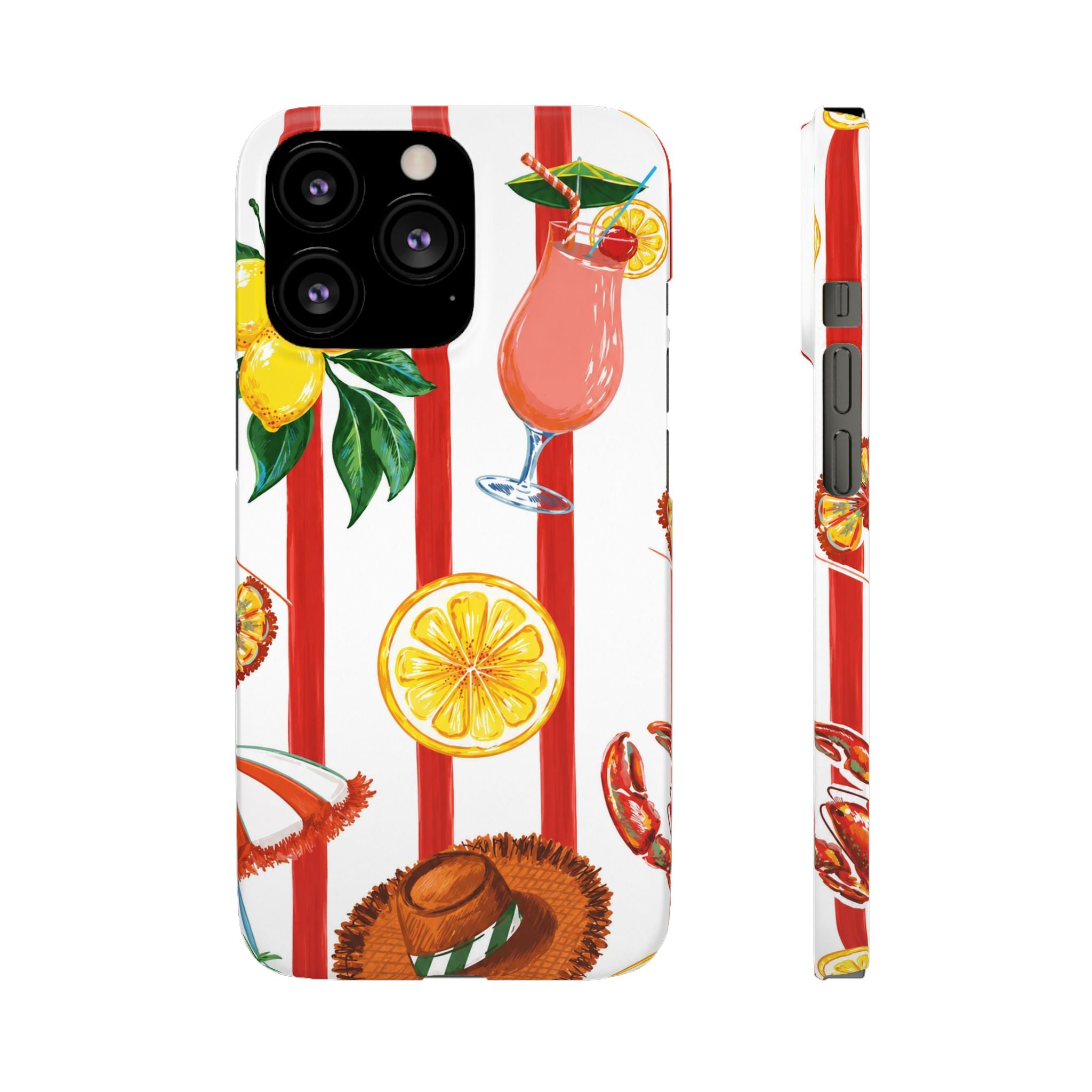 Lemon Coast – Summer Citrus Phone Case