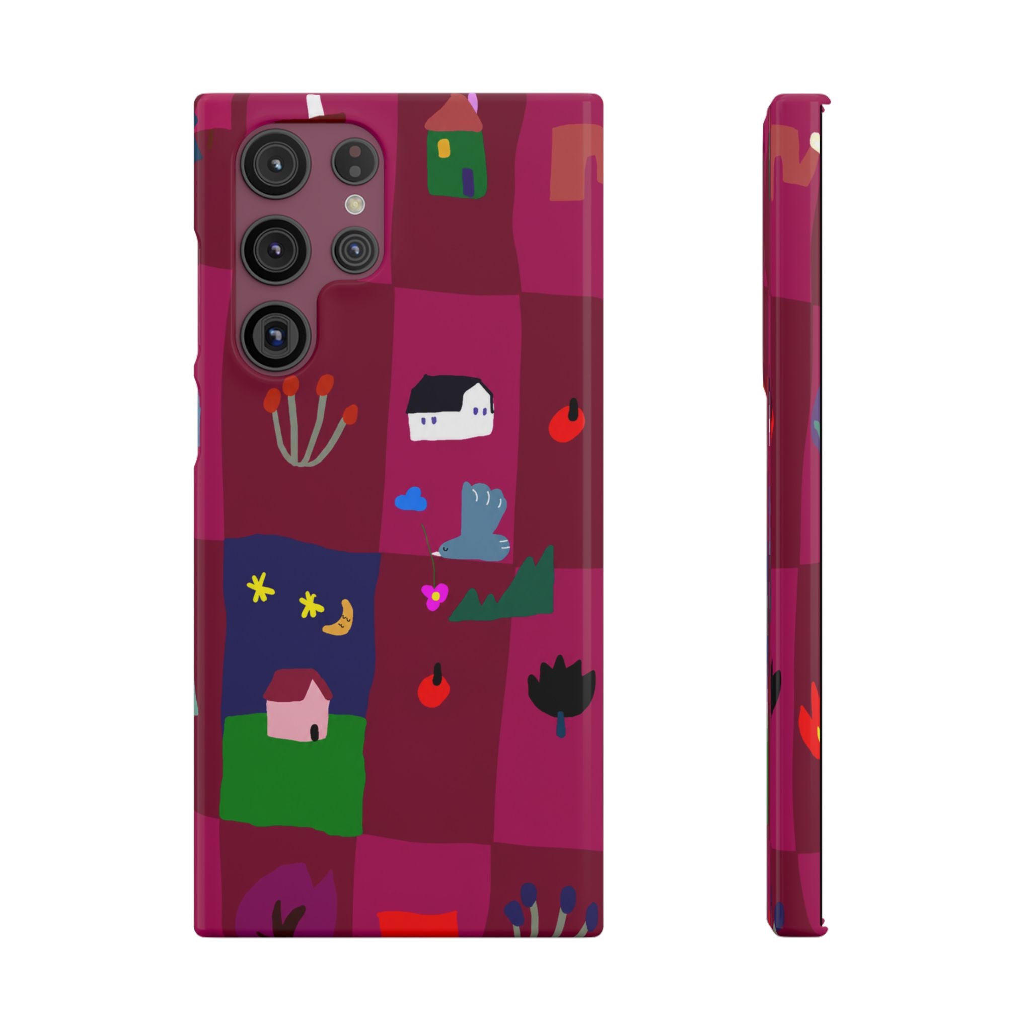 Whimsical Village Phone Case