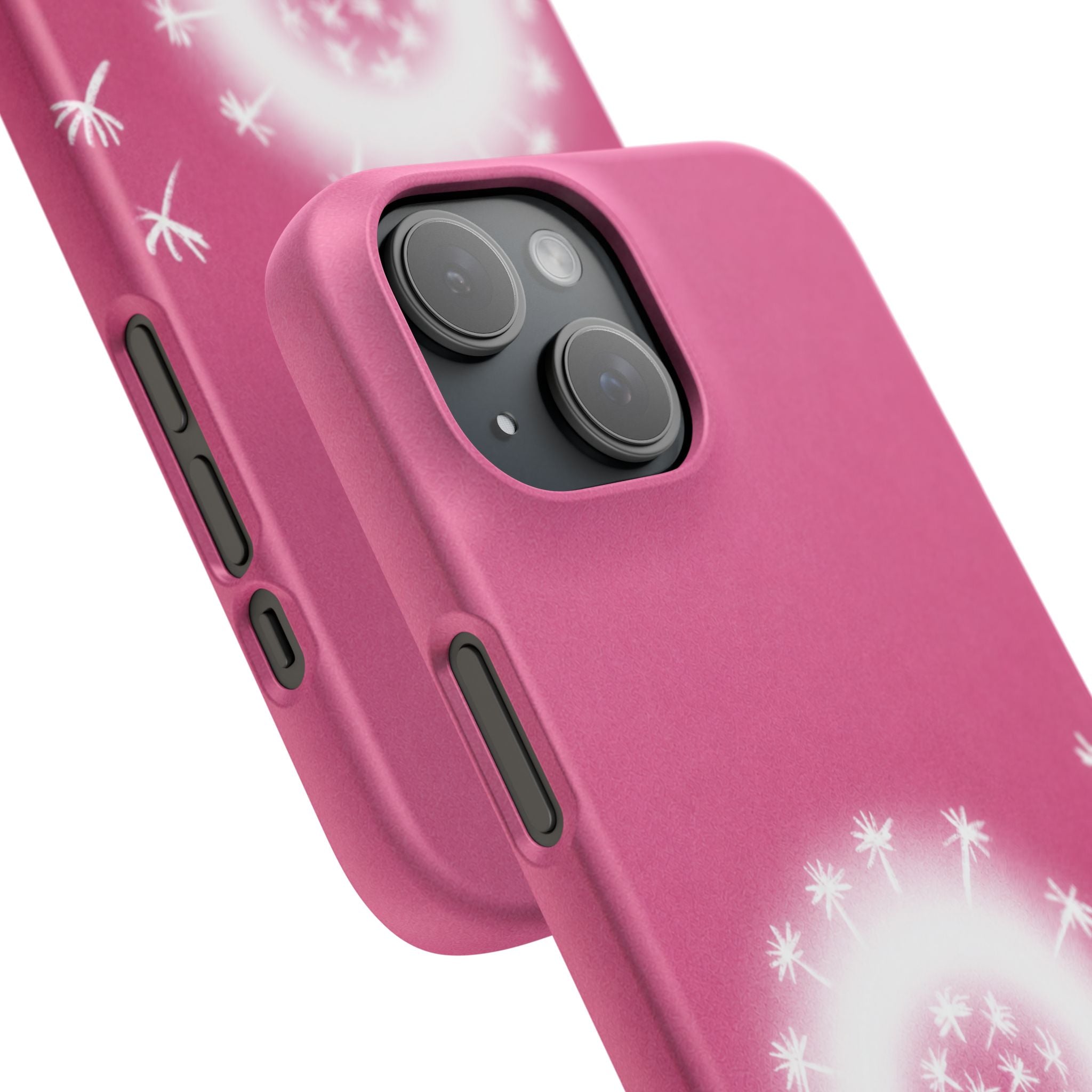 Pink Dandelion Phone Case