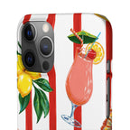 Lemon Coast – Summer Citrus Phone Case