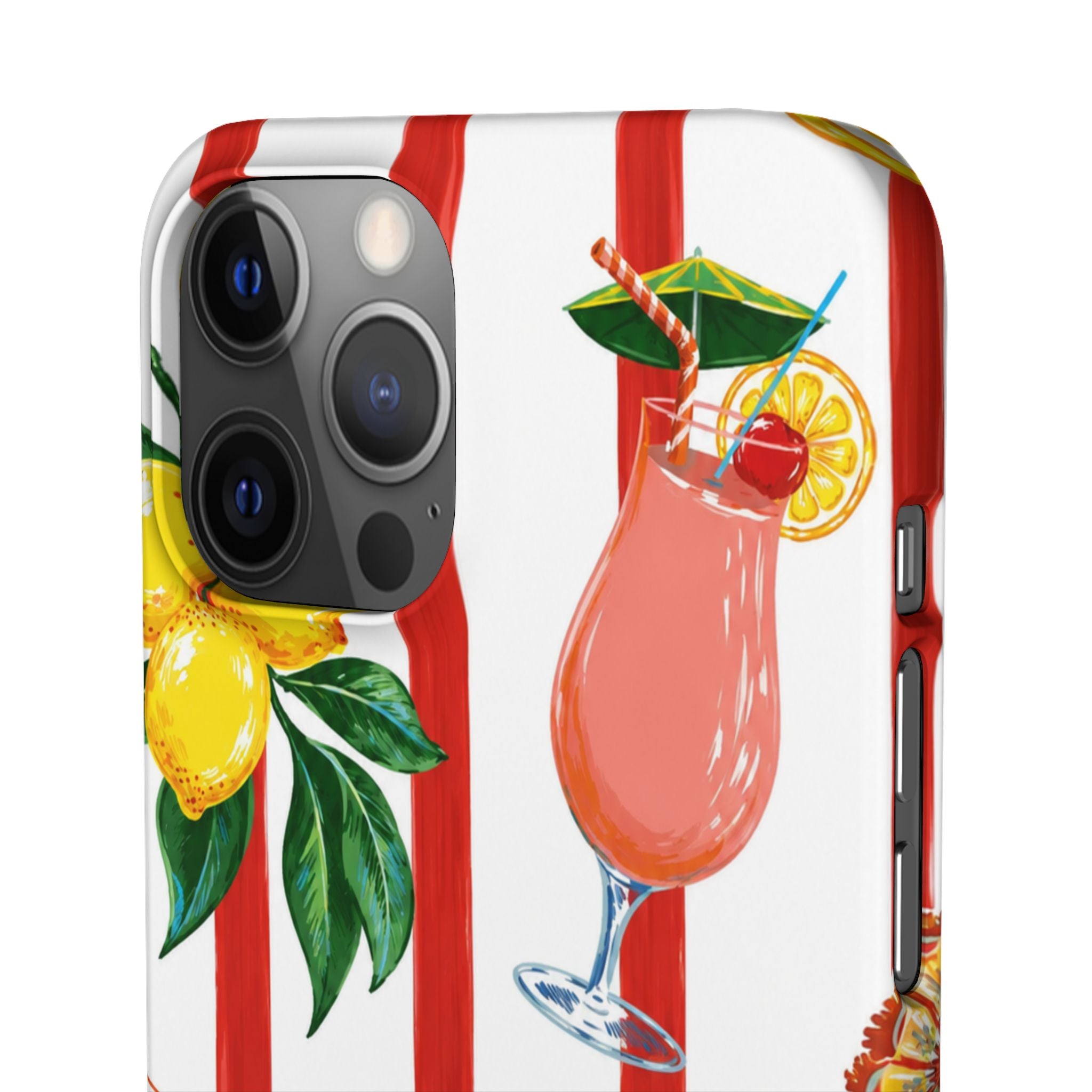 Lemon Coast – Summer Citrus Phone Case