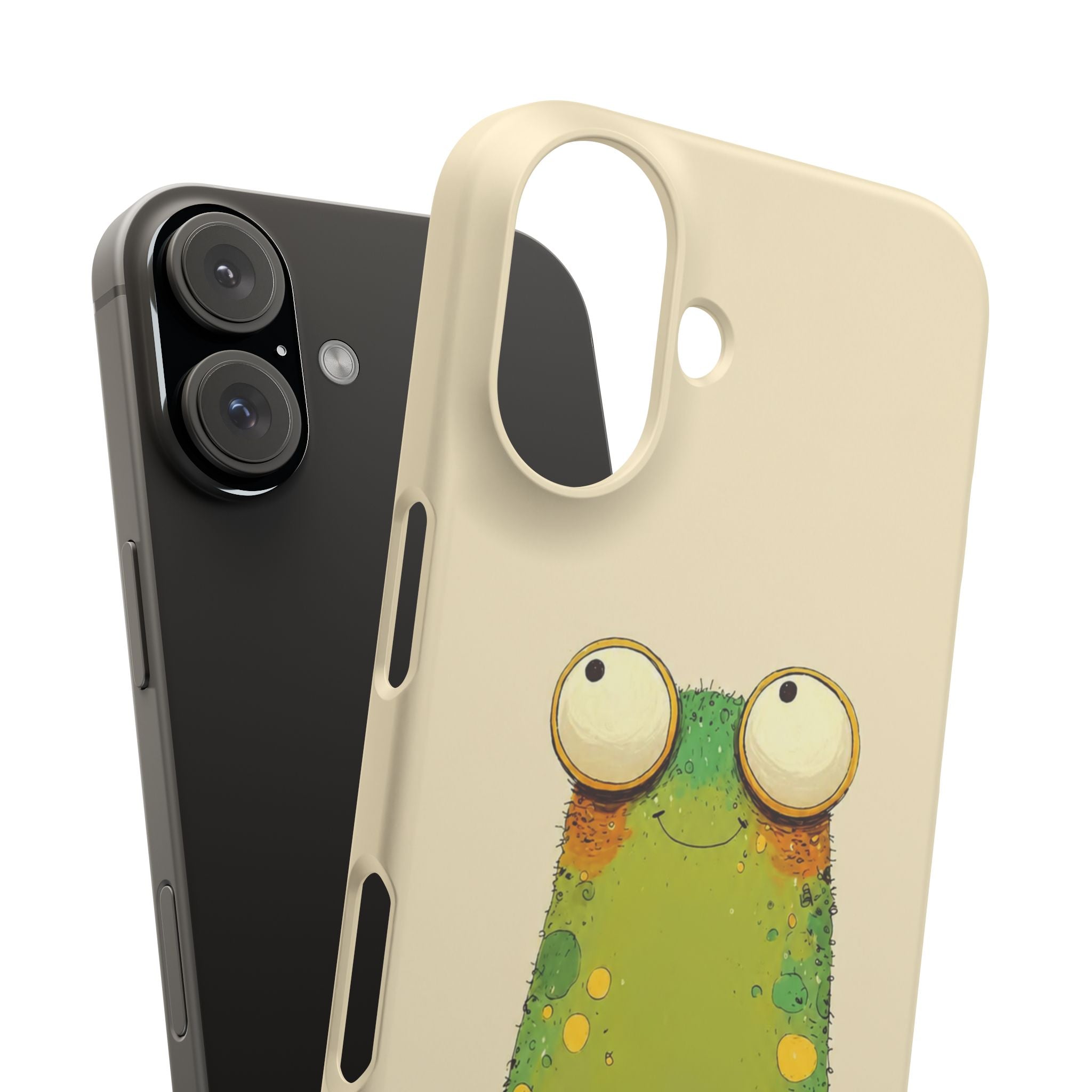 Cute Big Eyes Frog Phone Case