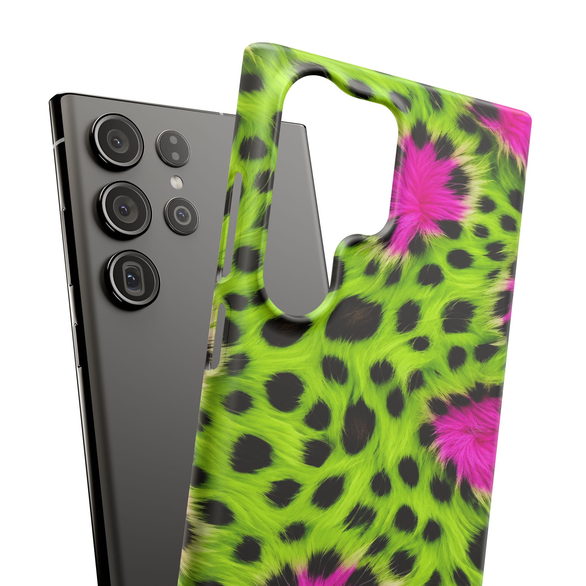 Neon Leopard Phone Case