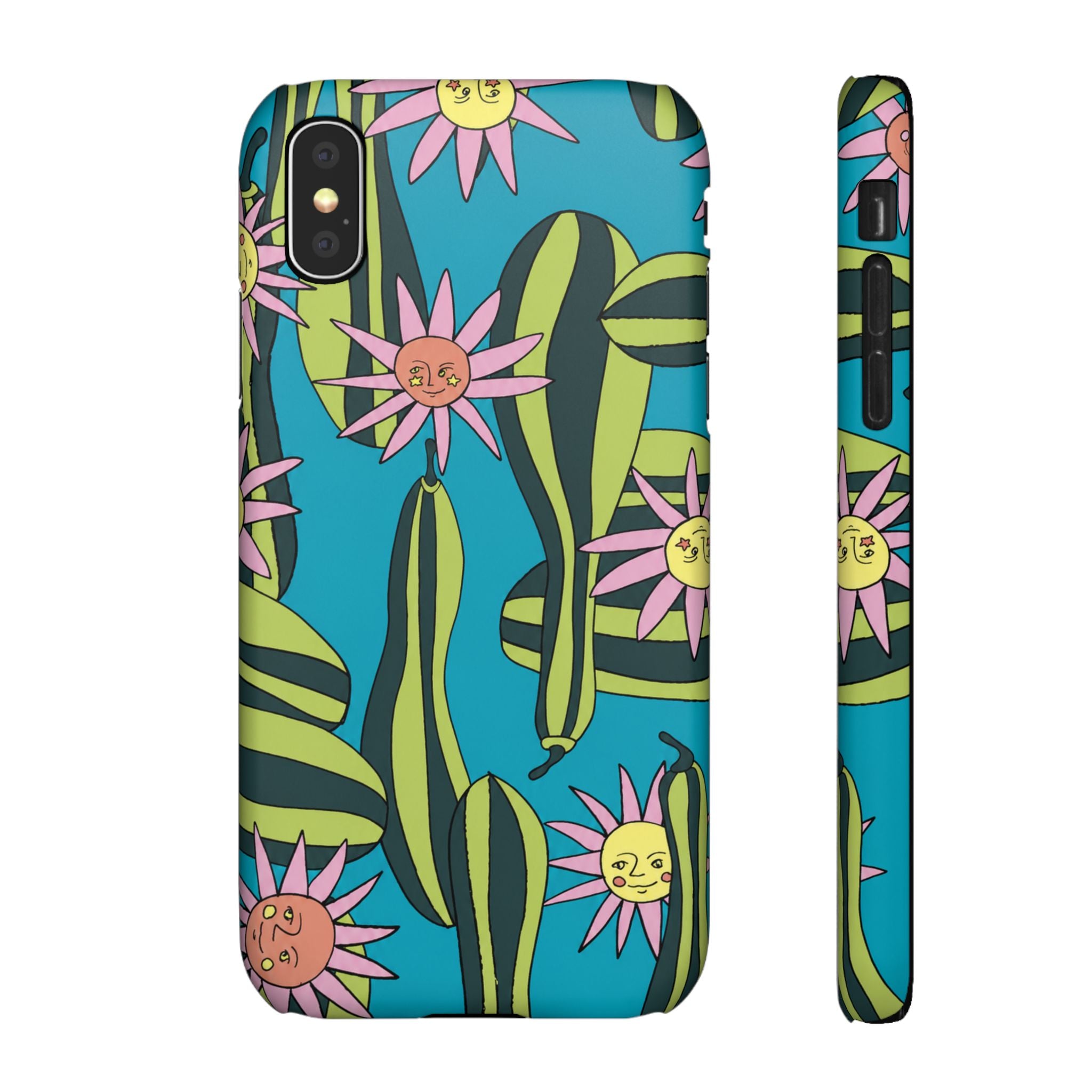 Whimsical Floral Garden Phone Case
