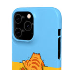 Peekaboo Orange Cat Phone Case