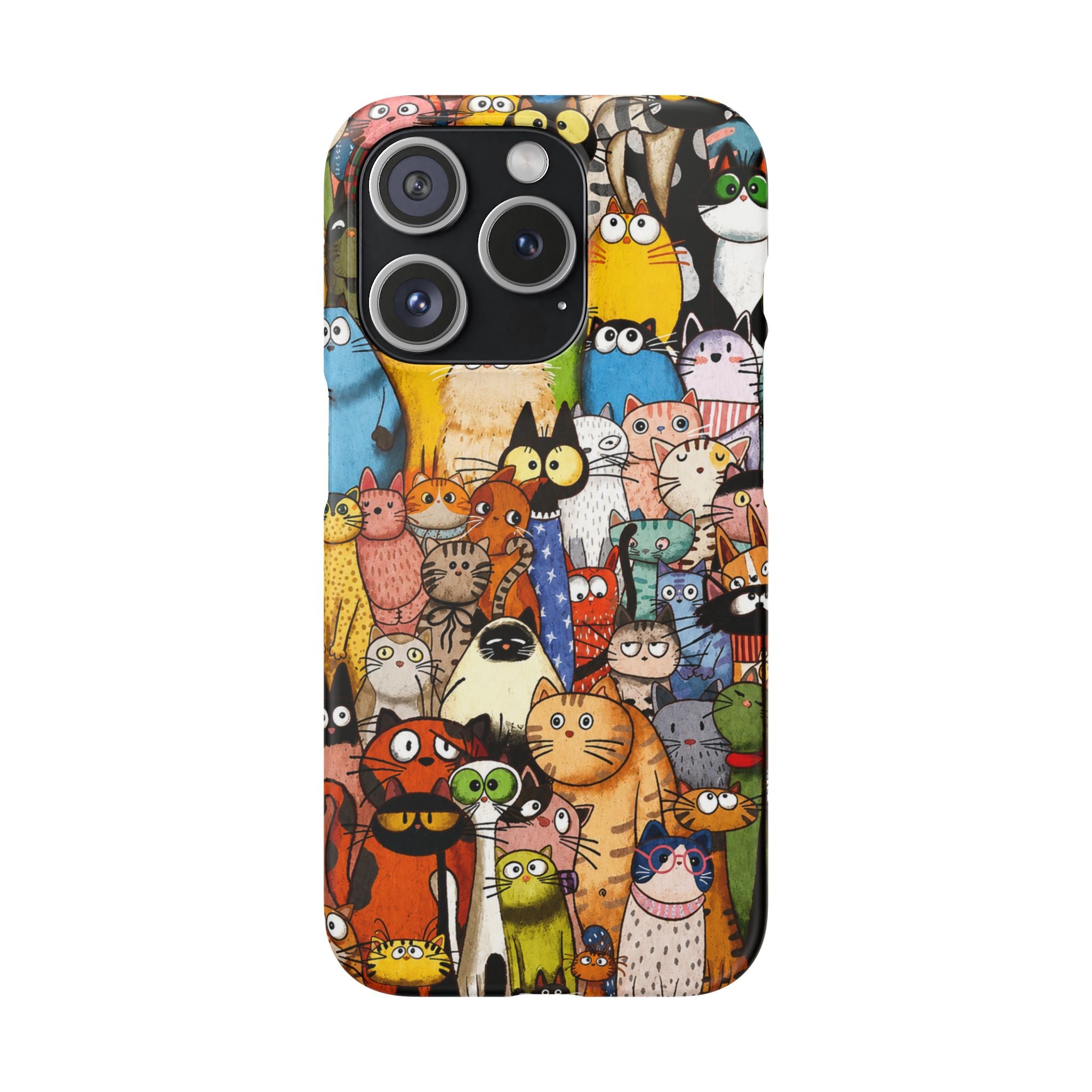 Cute Cat Pattern Phone Case