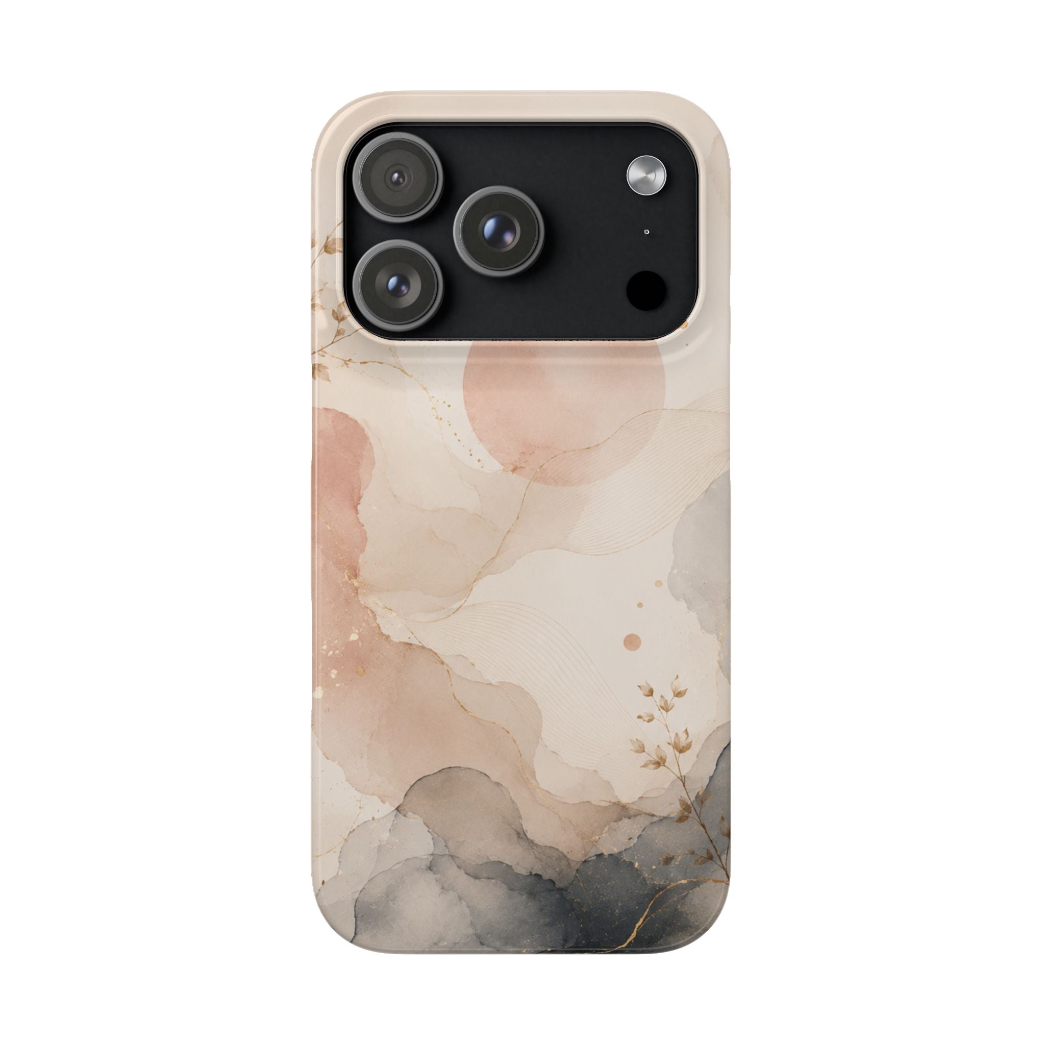 Blush & Stone Abstract Phone Case