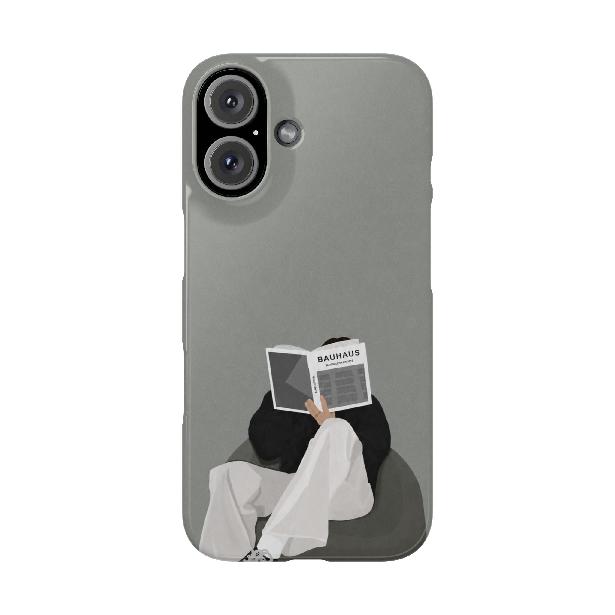 Quiet Pages – Minimalist Aesthetic Phone Case