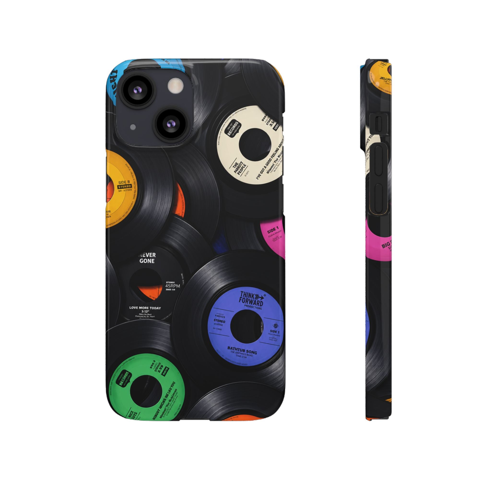 Vintage Vinyl Records Phone Case