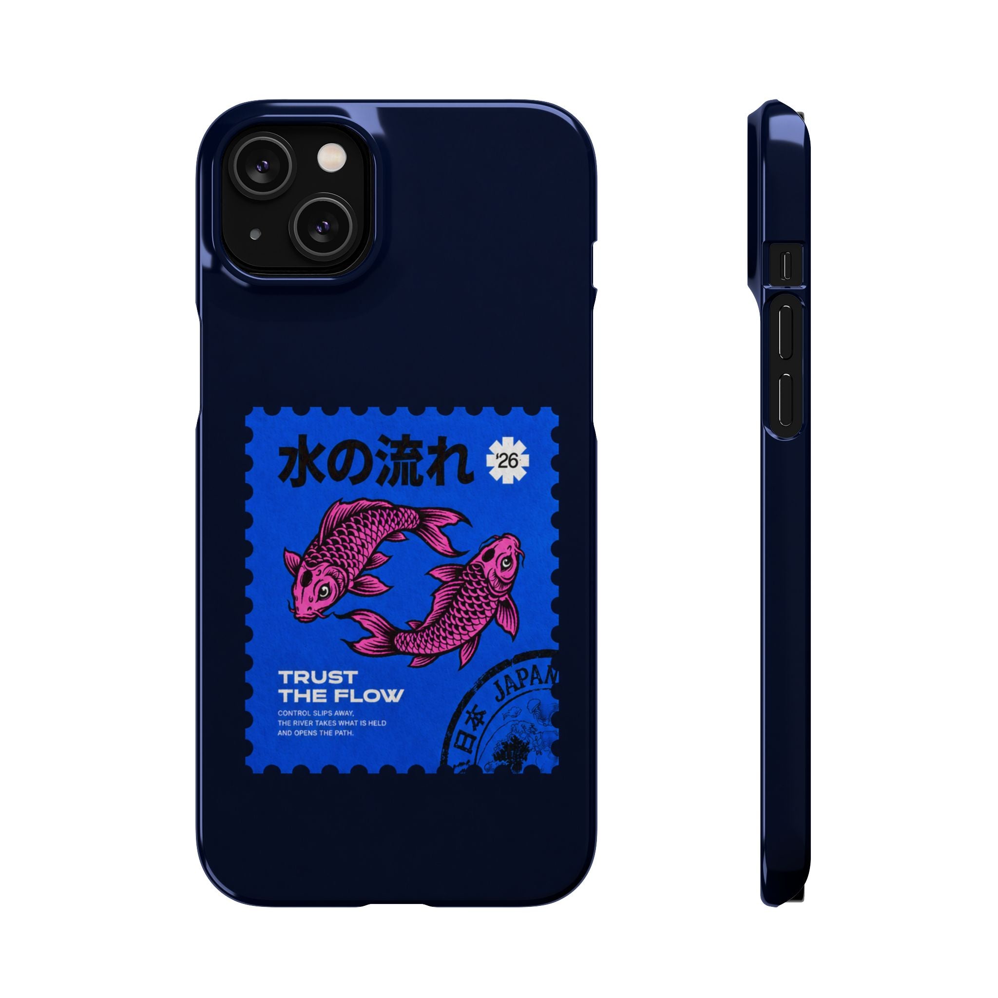 Trust The Flow Koi Phone Case