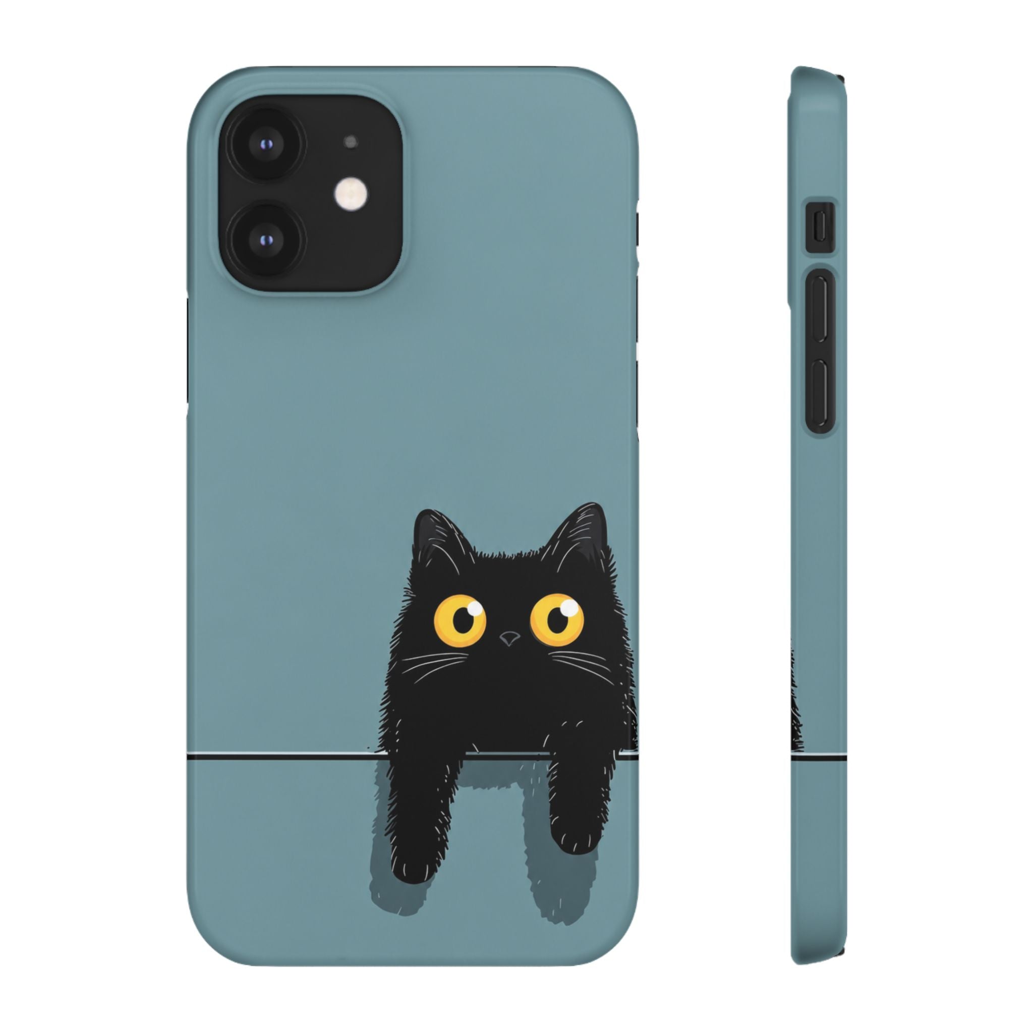 Cute Black Cat Phone Case