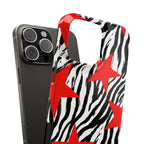 Retro Zebra Stars Phone Case