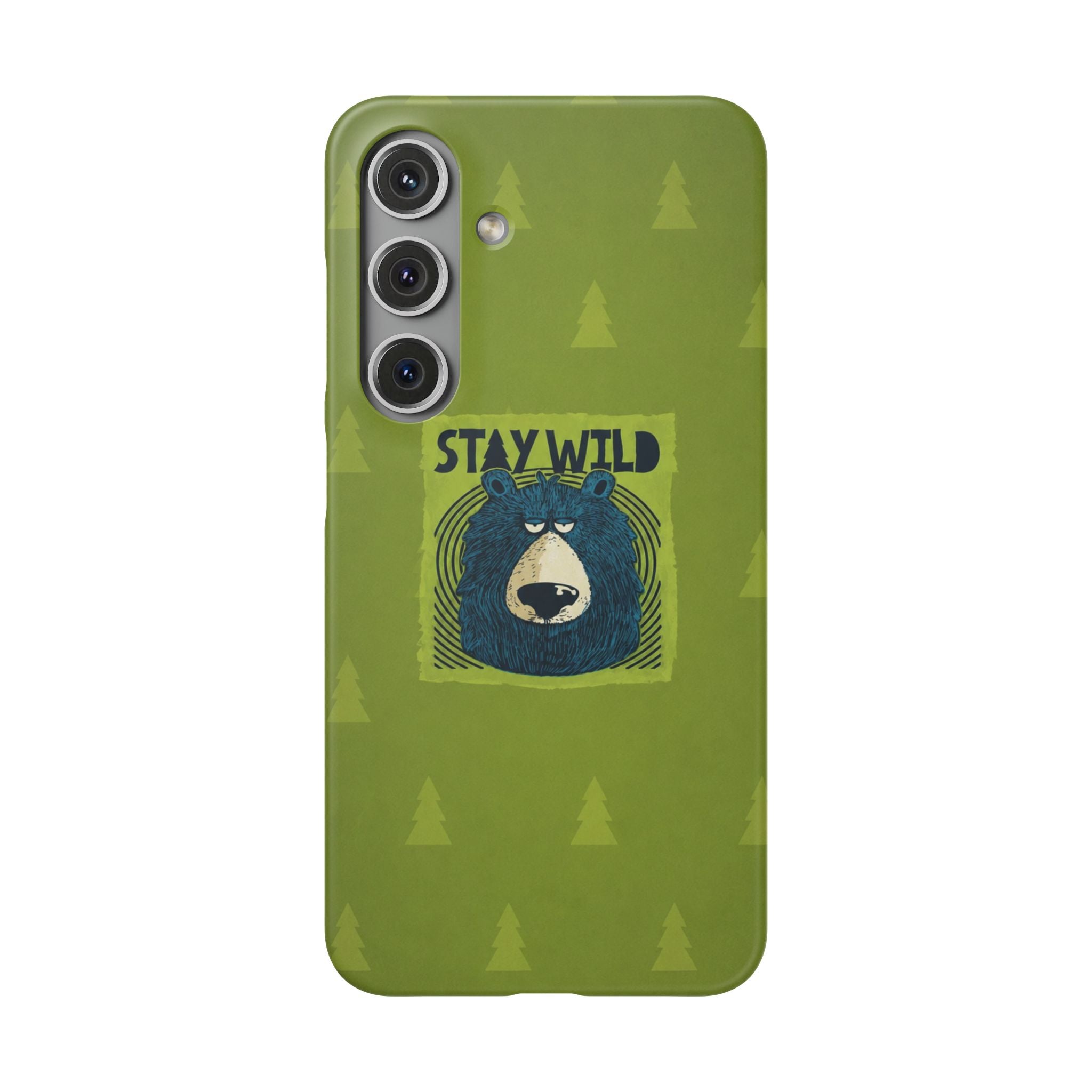 Stay Wild Bear Phone Case