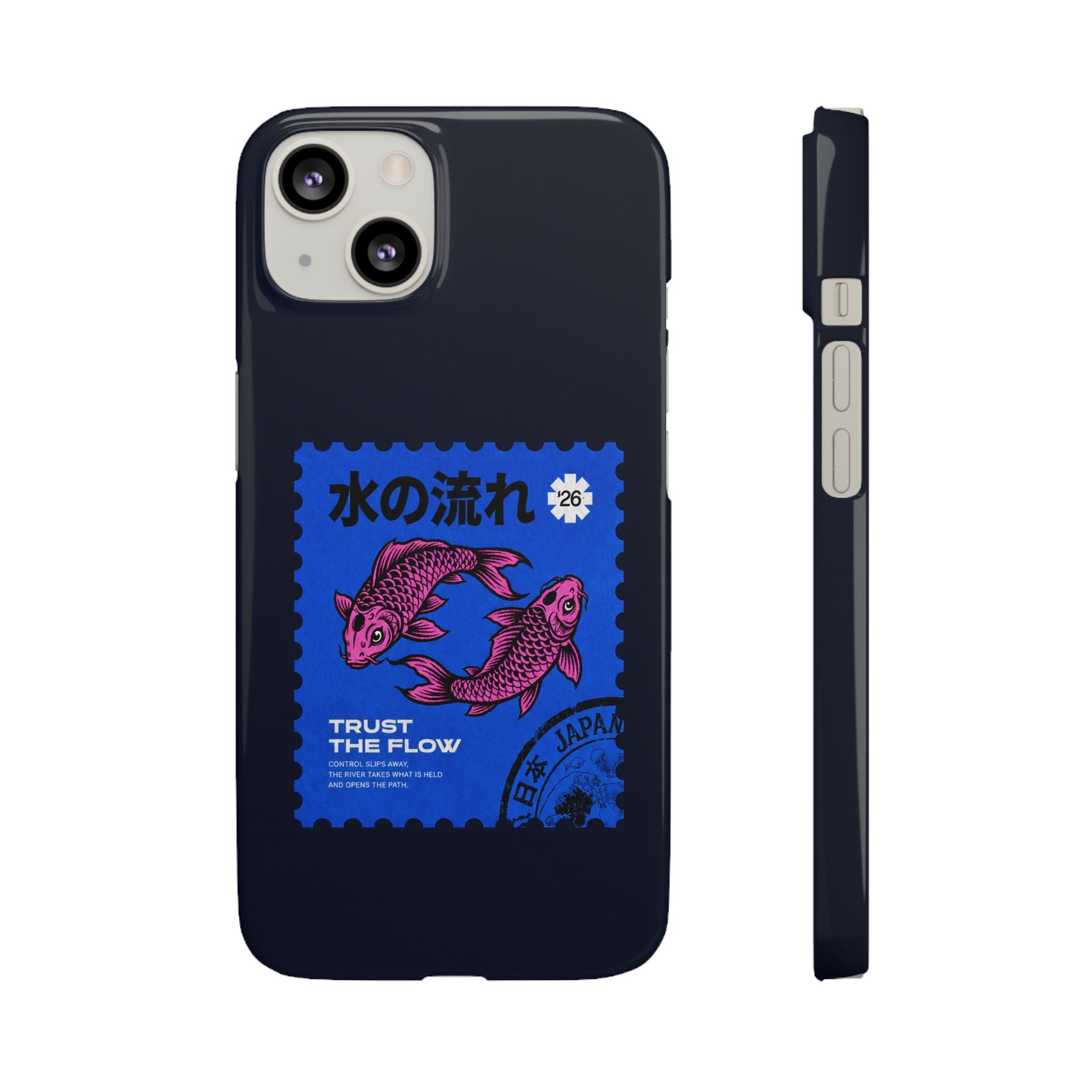 Trust The Flow Koi Phone Case