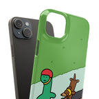 Skater Dino Phone Case