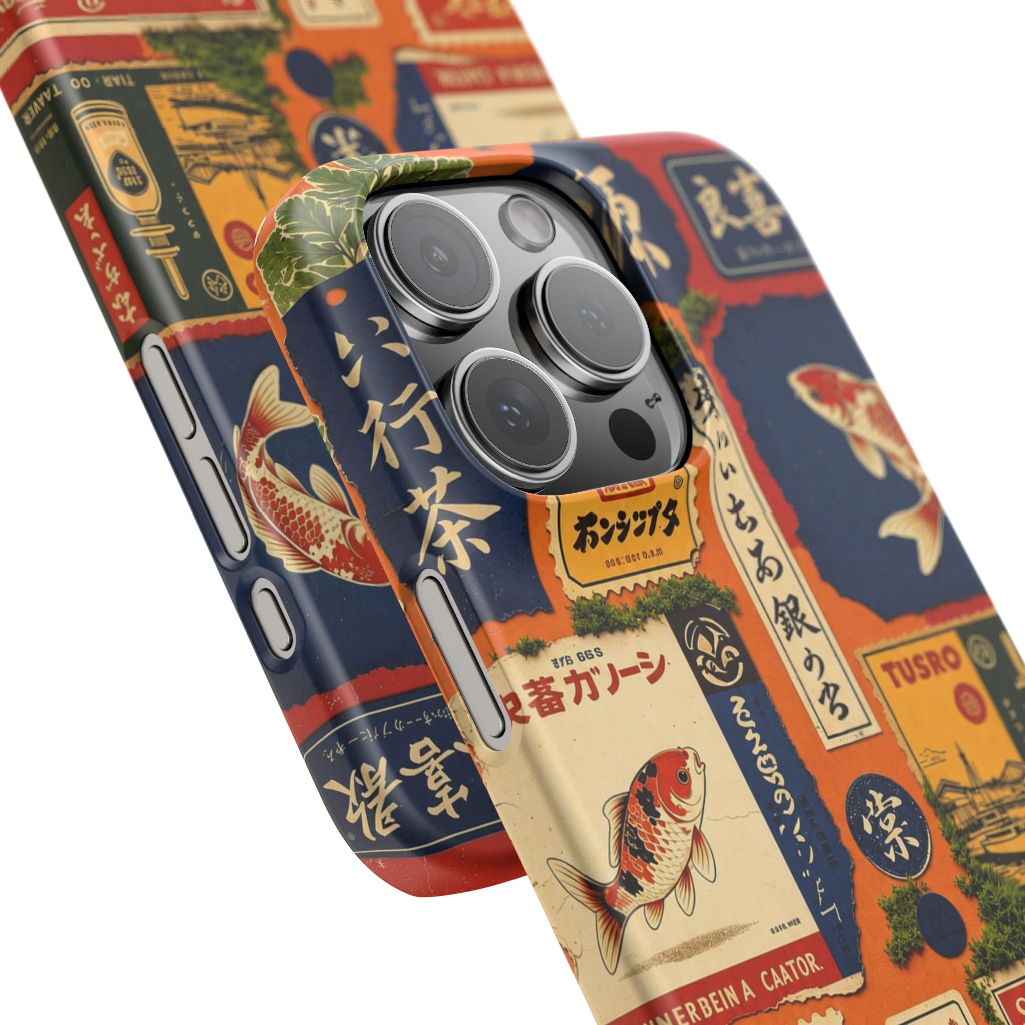 Vintage Japanese Koi Phone Case