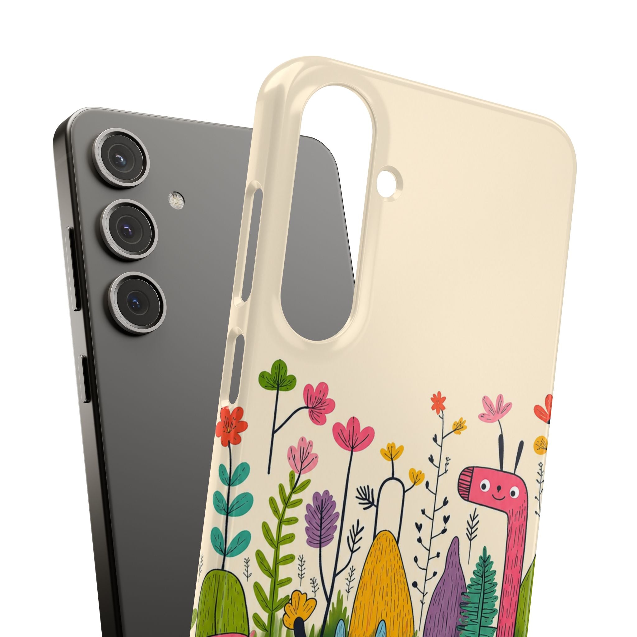 Cute Monster Garden Phone Case