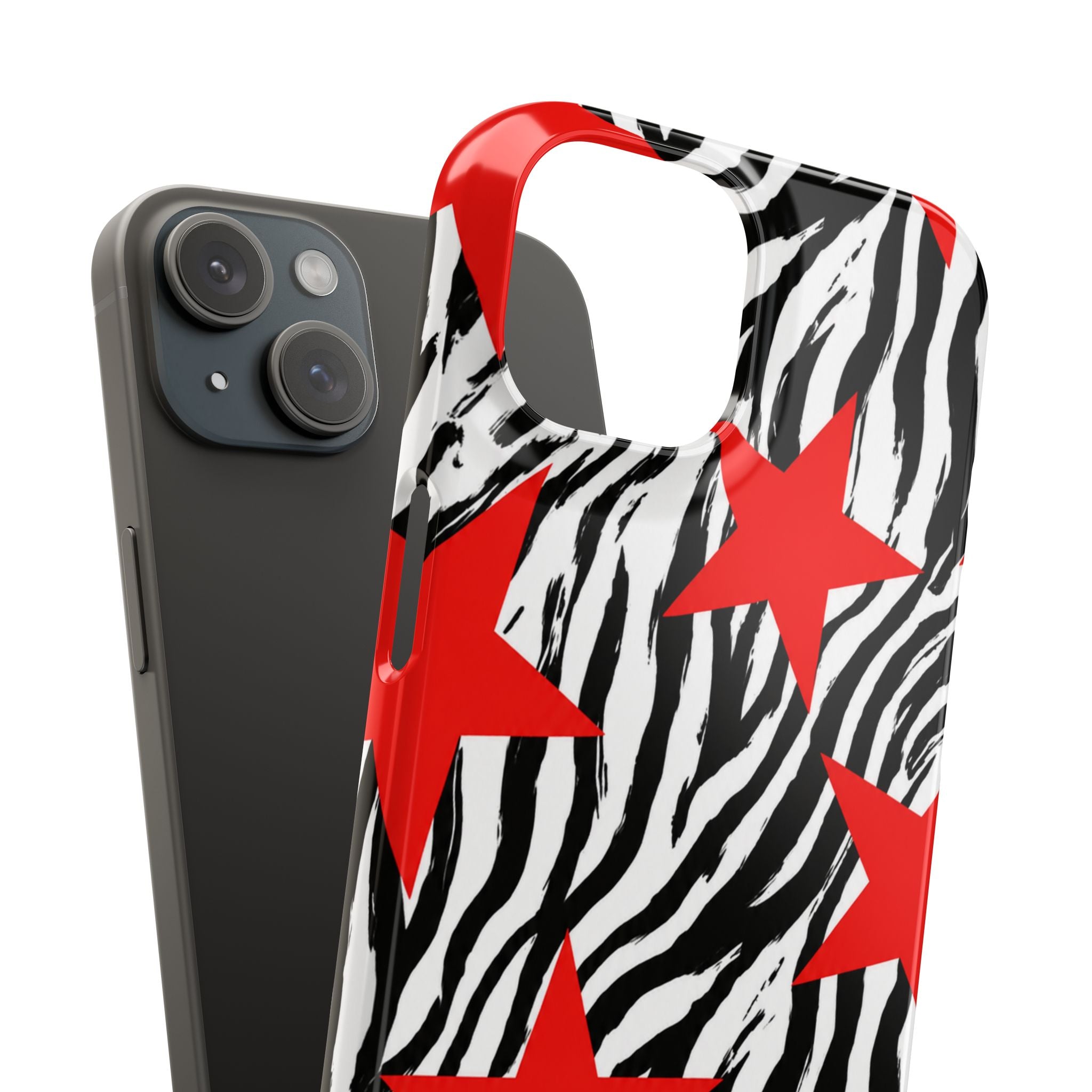 Retro Zebra Stars Phone Case