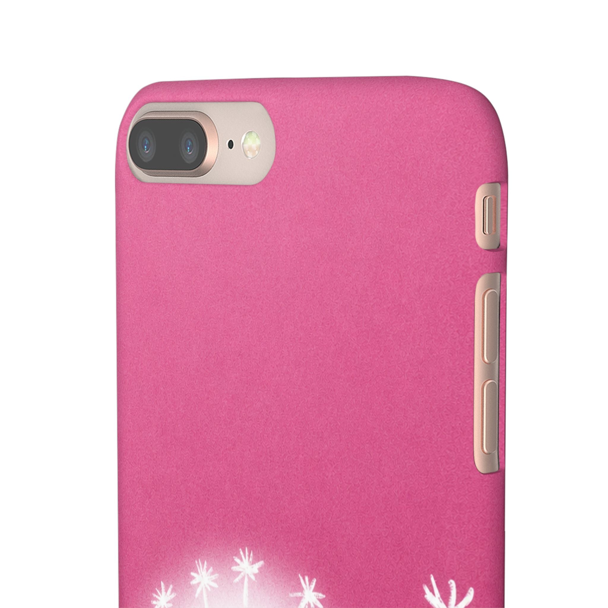 Pink Dandelion Phone Case