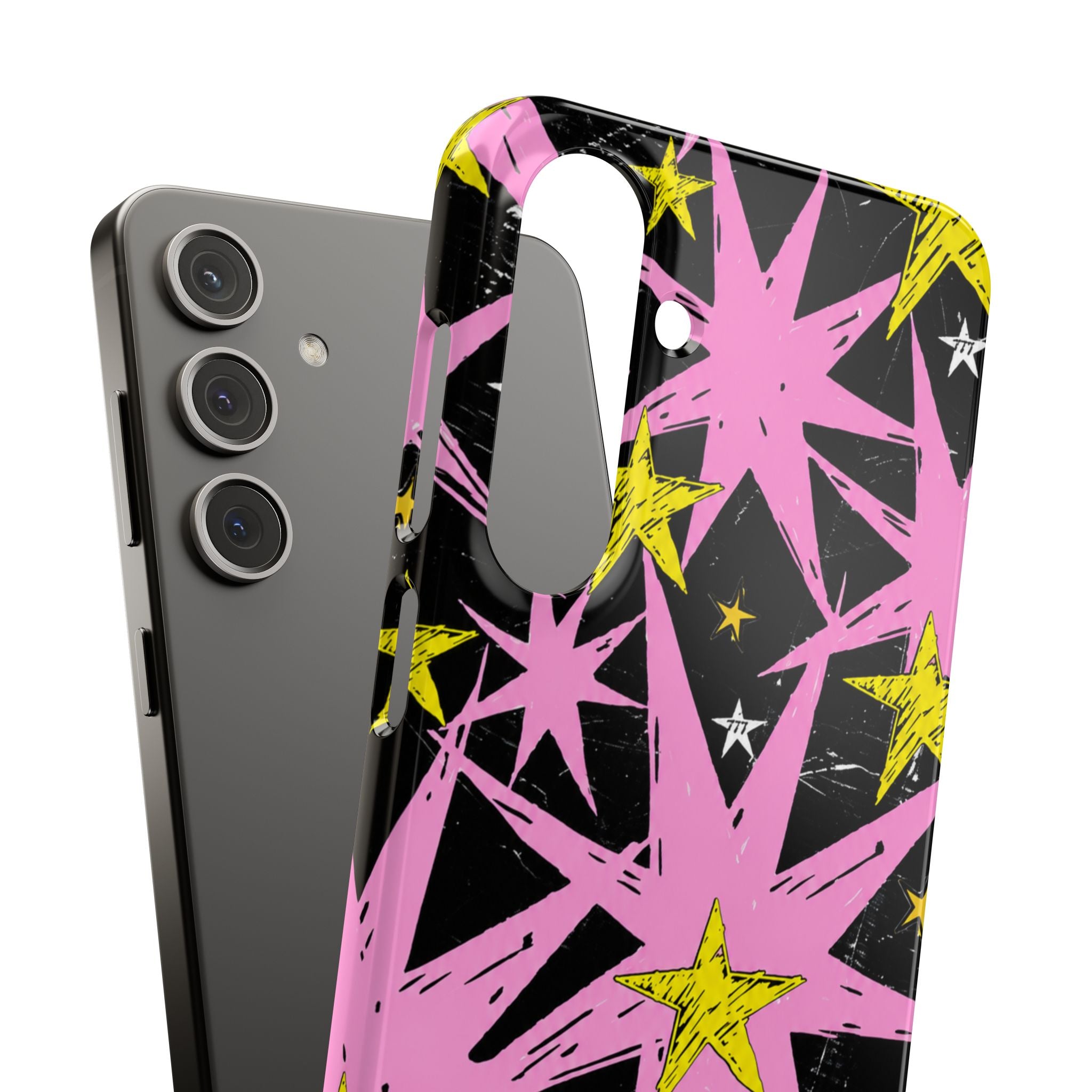 Pink Starburst Phone Case