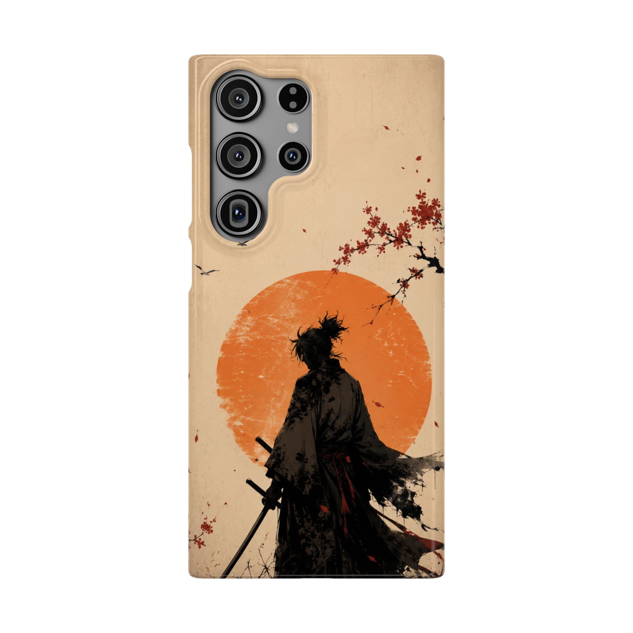 Samurai Sunset Phone Case
