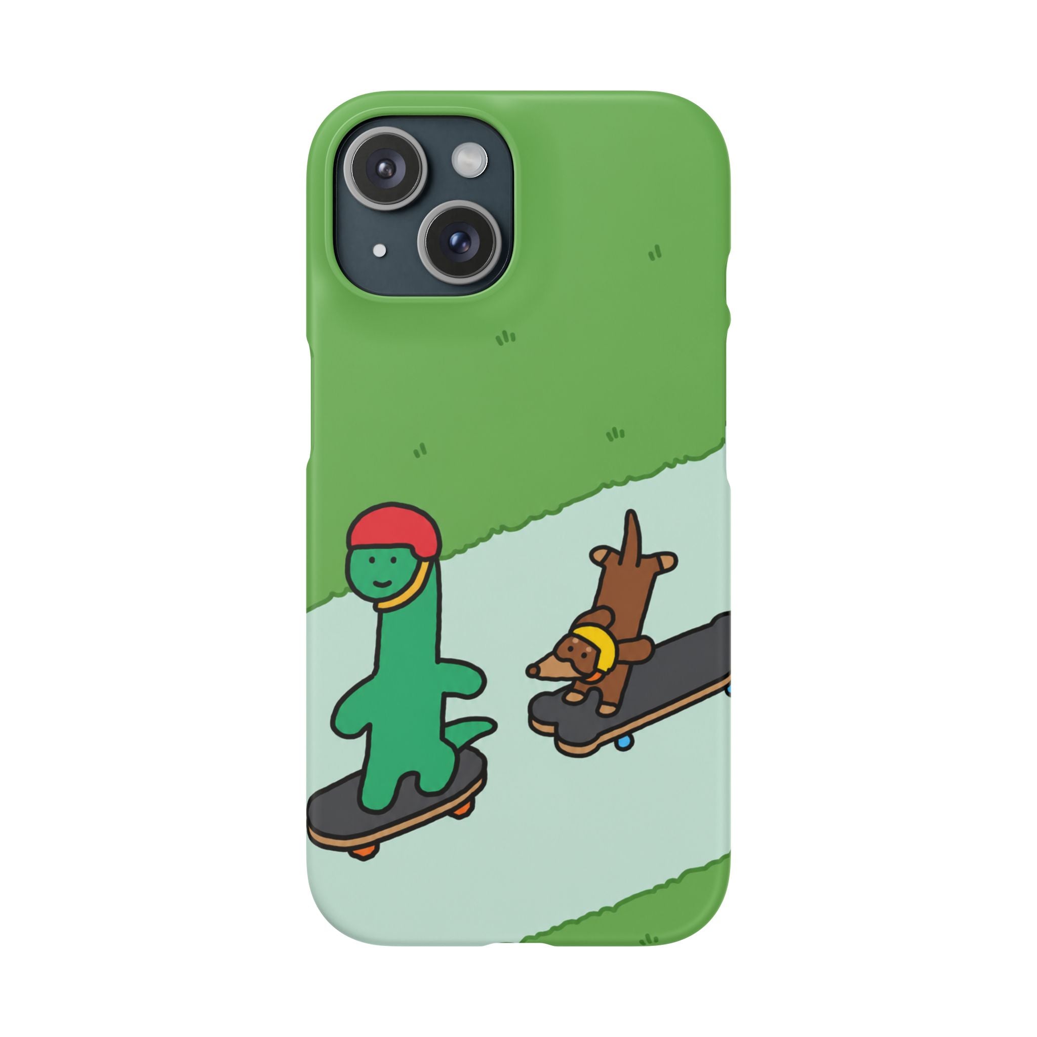 Skater Dino Phone Case
