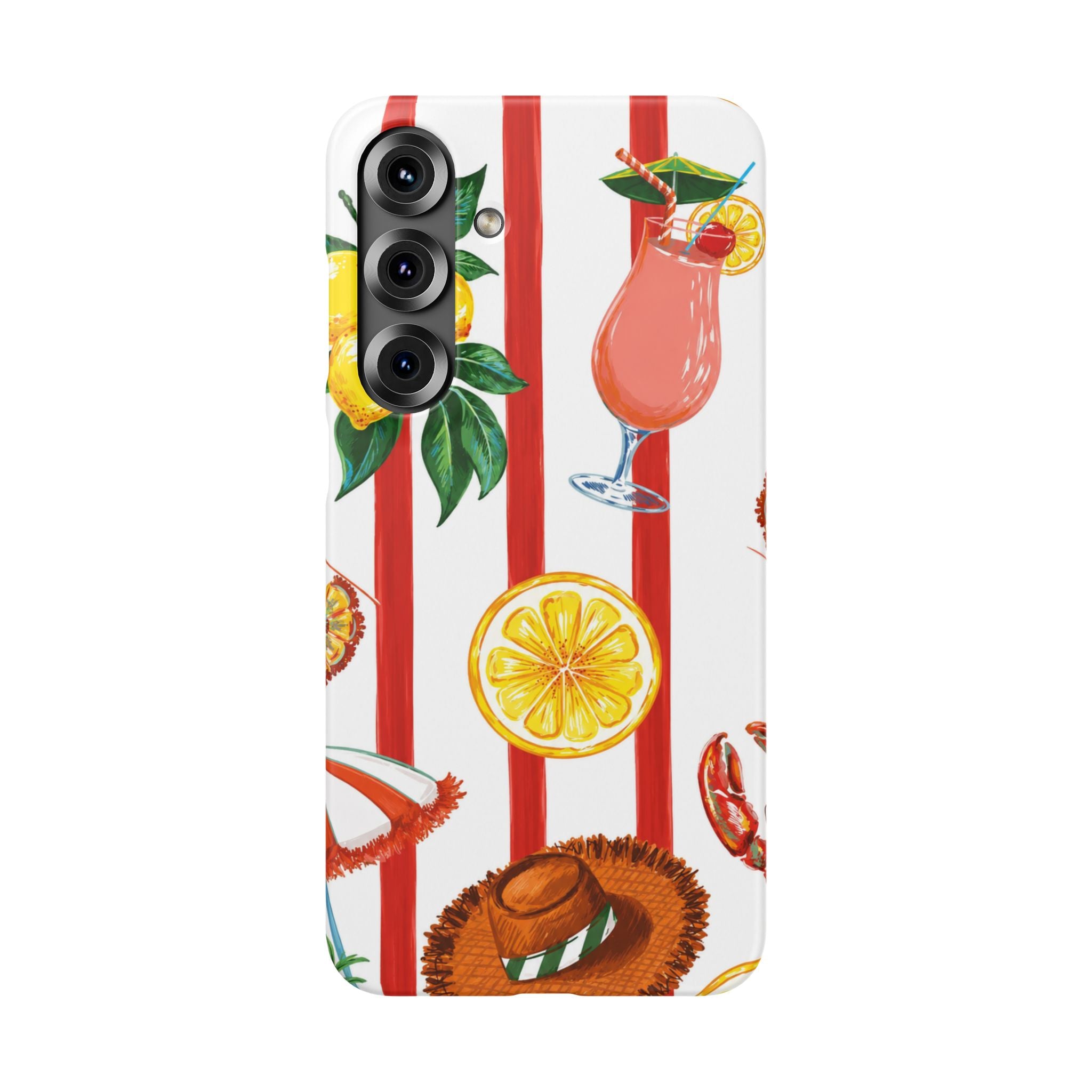 Lemon Coast – Summer Citrus Phone Case