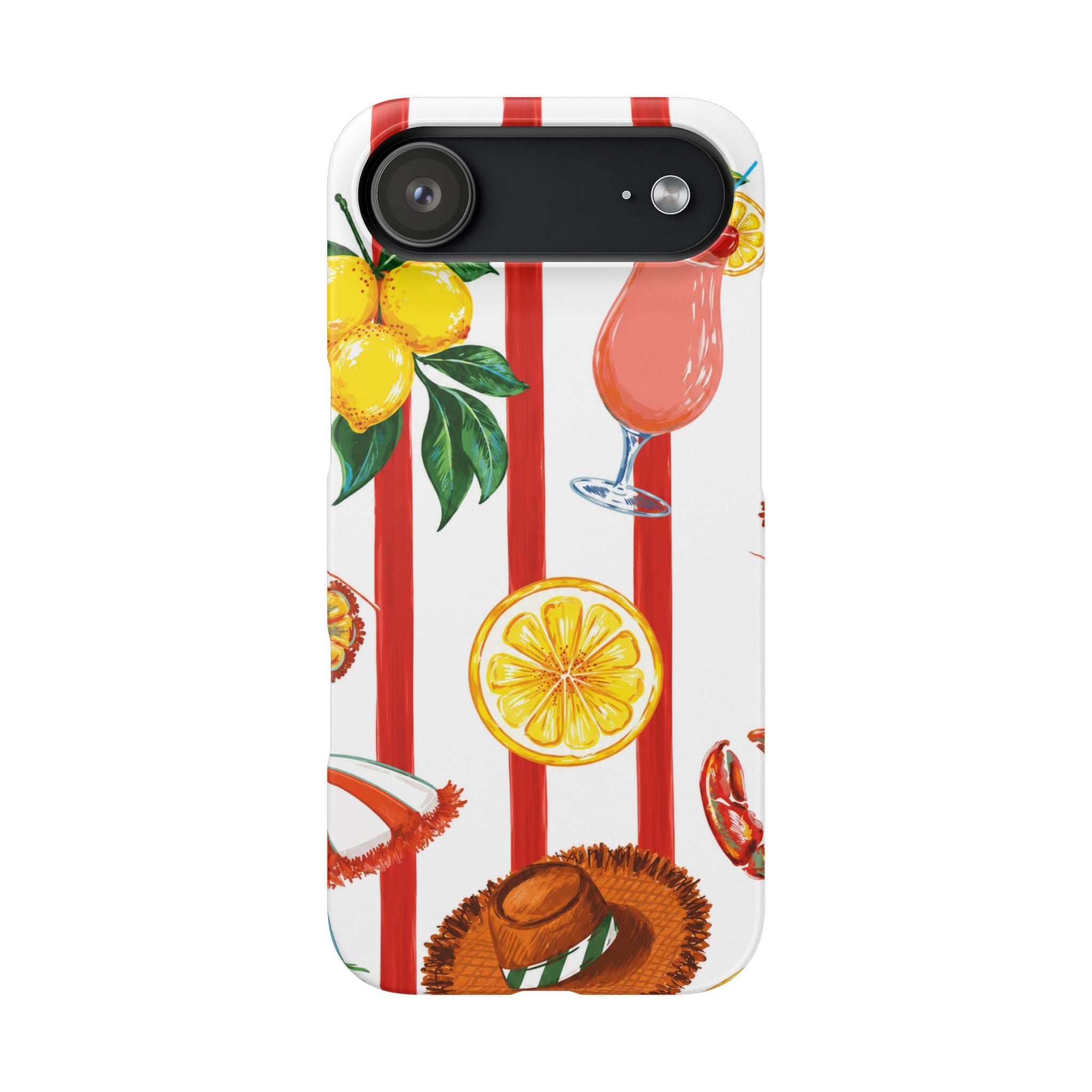 Lemon Coast – Summer Citrus Phone Case
