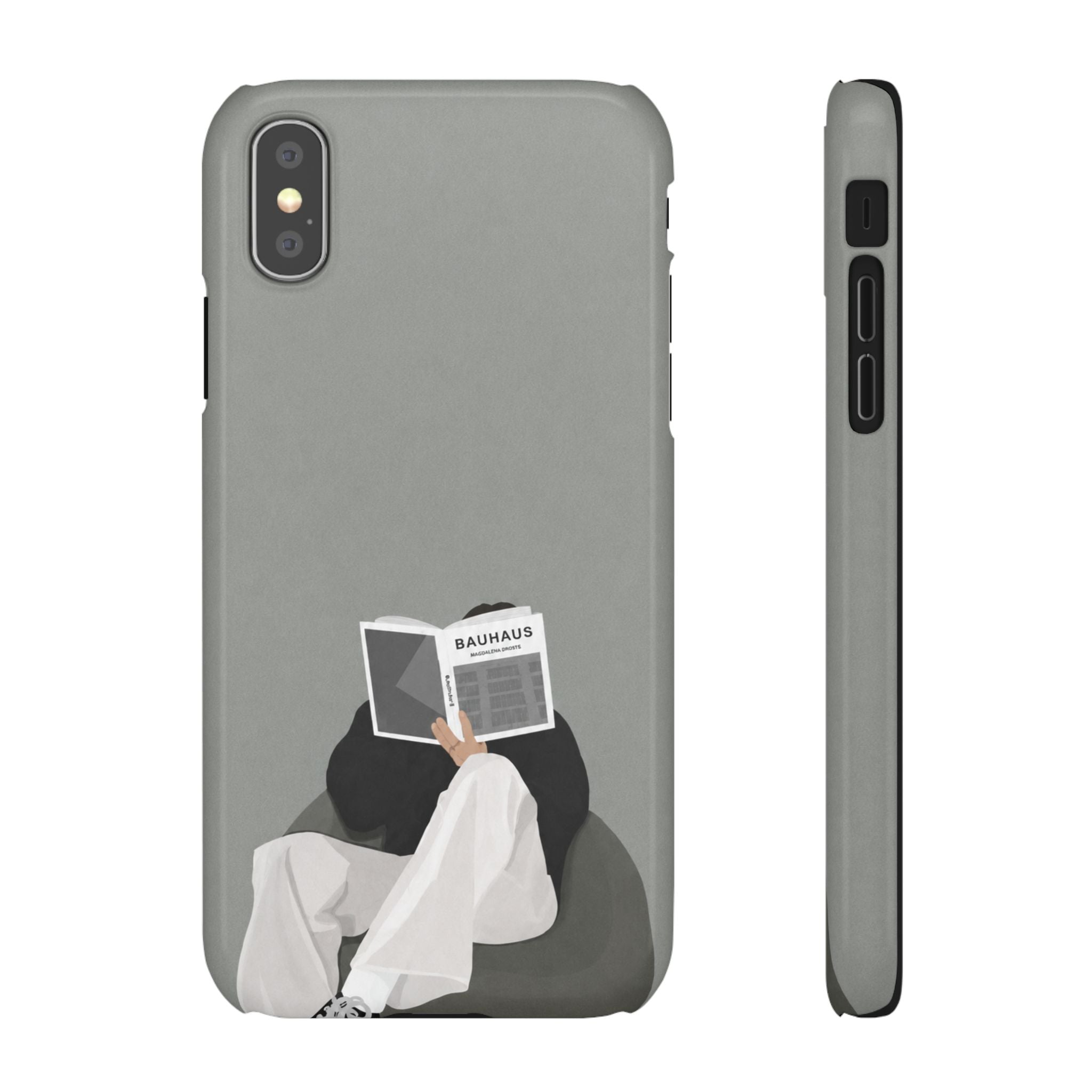 Quiet Pages – Minimalist Aesthetic Phone Case