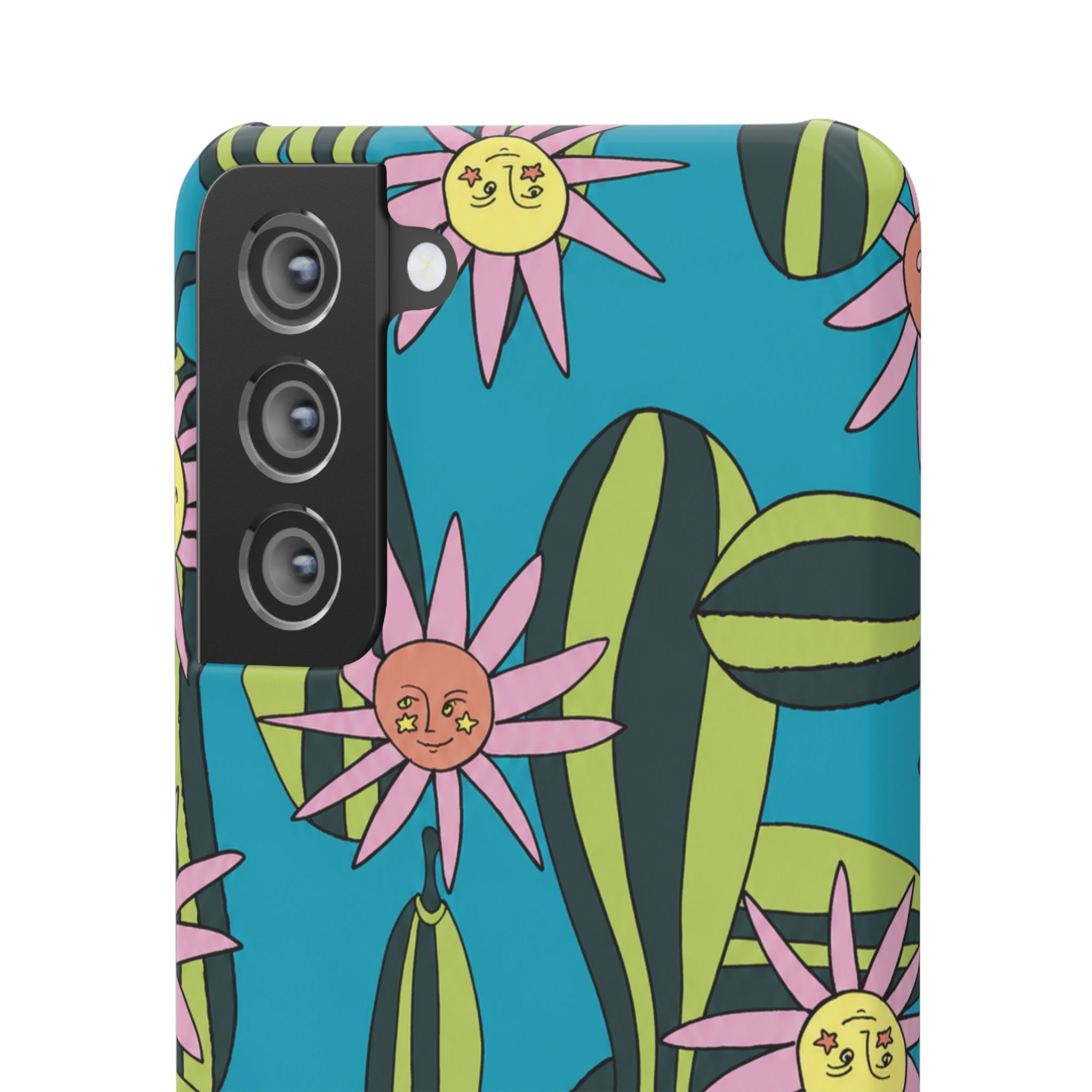 Whimsical Floral Garden Phone Case