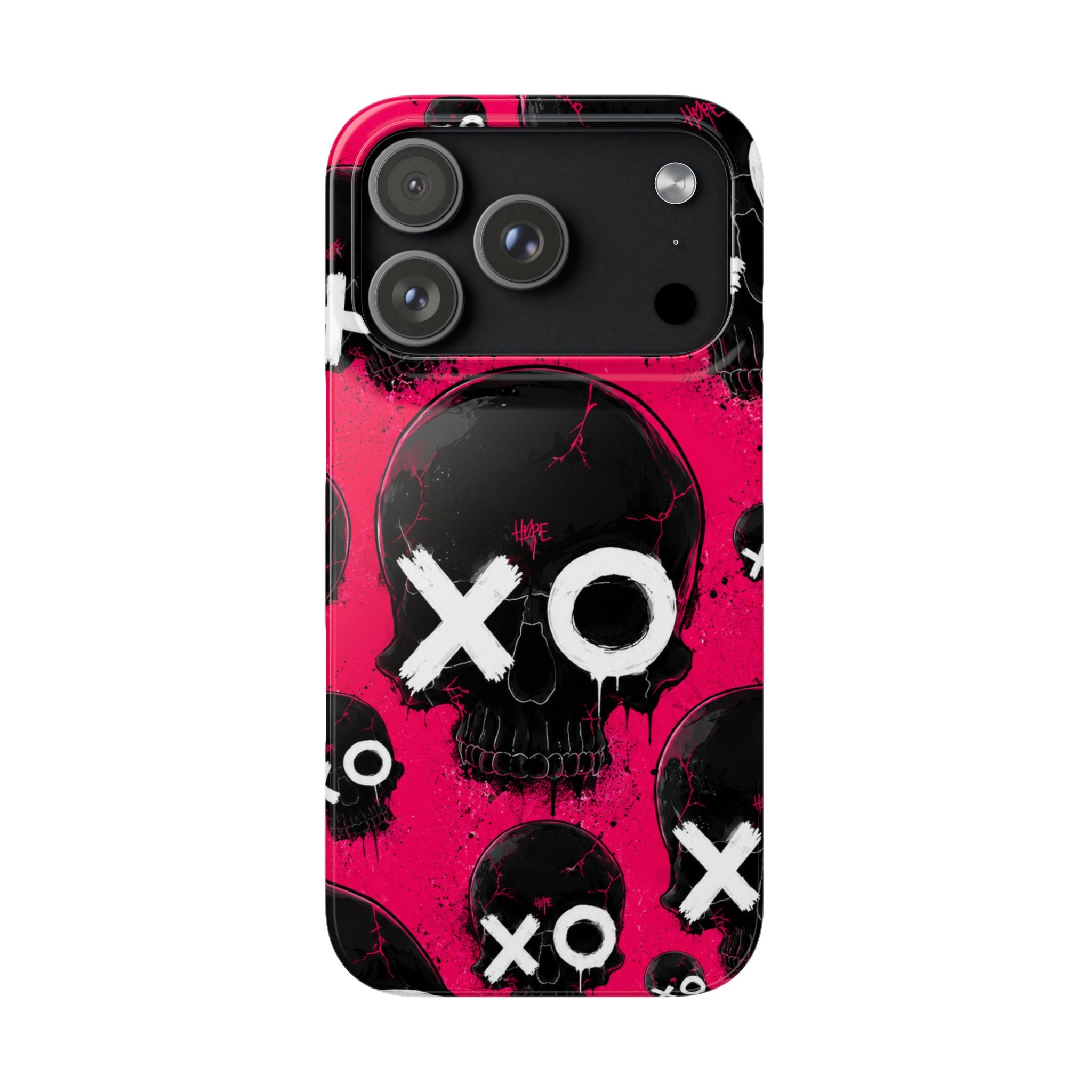 XO Skull Punk Phone Case