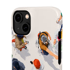City Crowd Aesthetic Phone Case