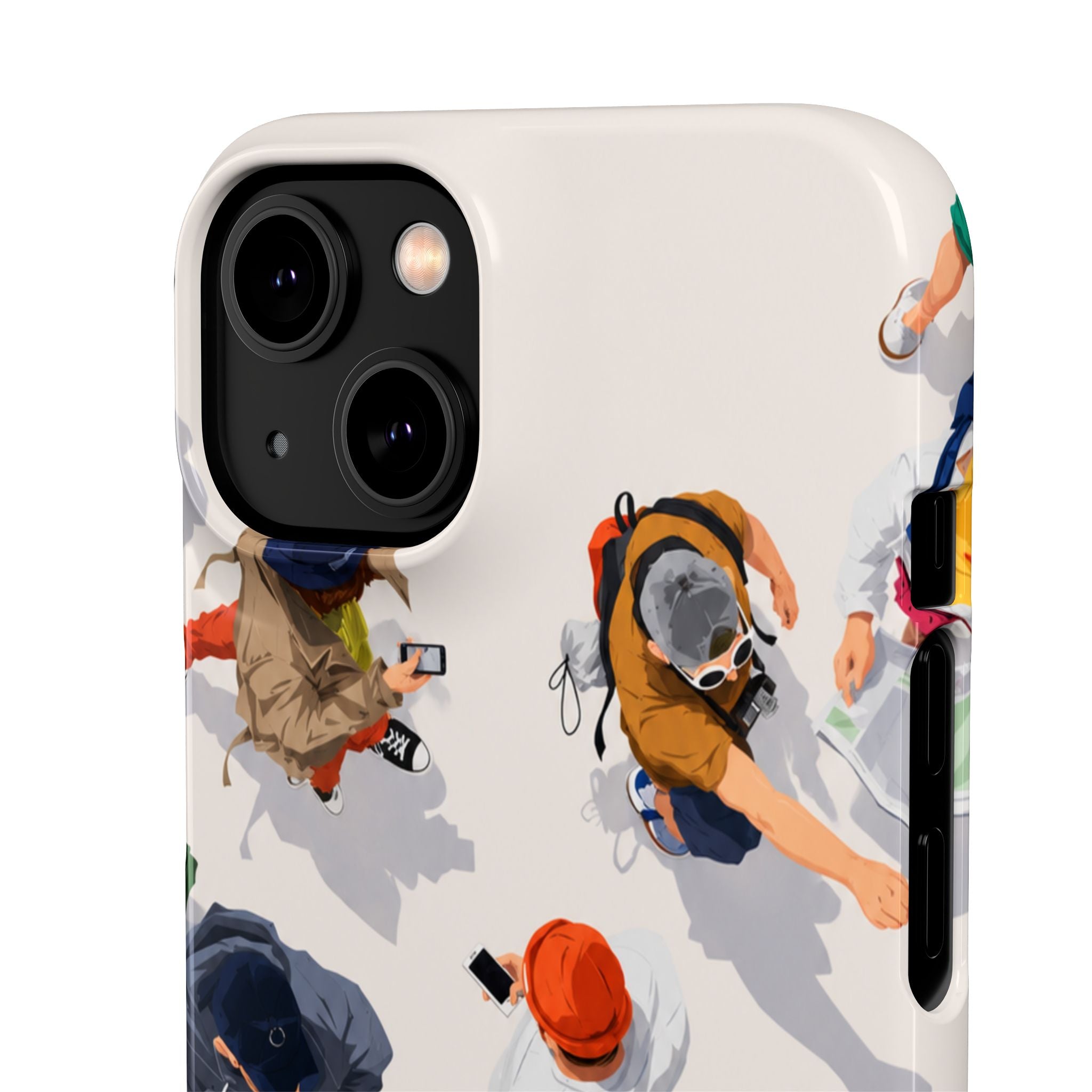 City Crowd Aesthetic Phone Case